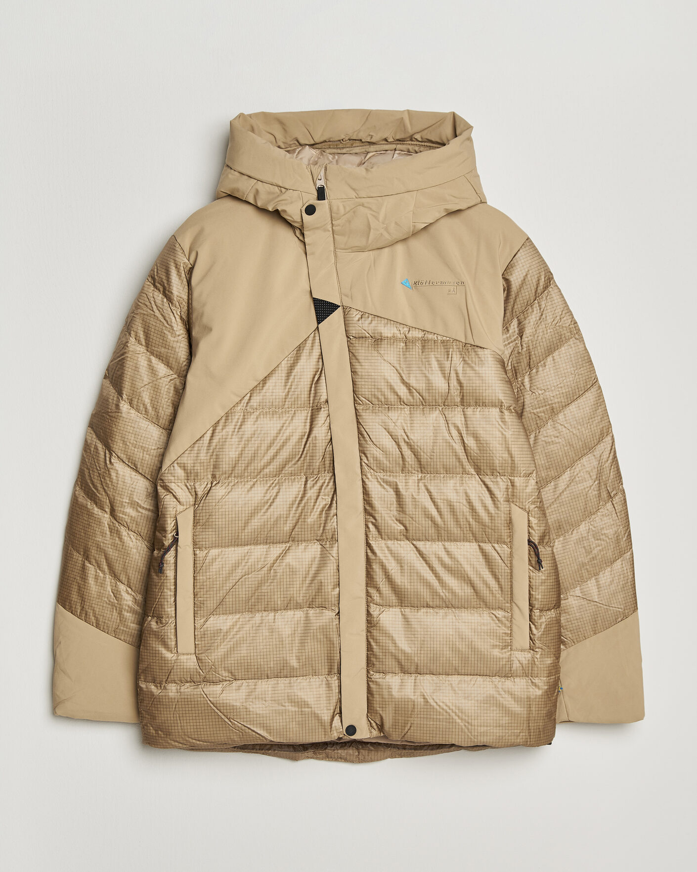 Men | Coats & Jackets | Klättermusen | Rå Hood Jacket Warm Sand