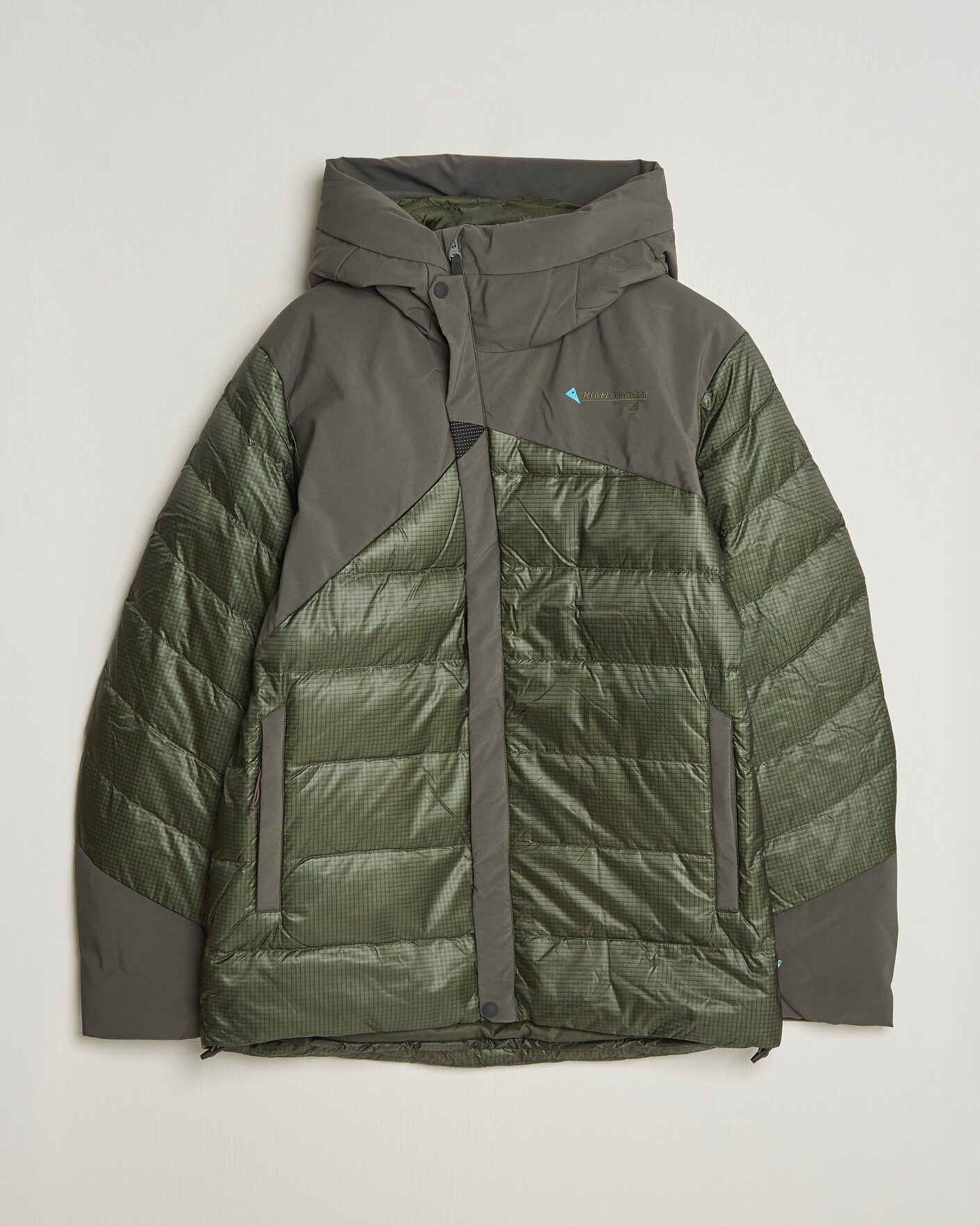 Men | Coats & Jackets | Klättermusen | Rå Hood Jacket Dusky Green