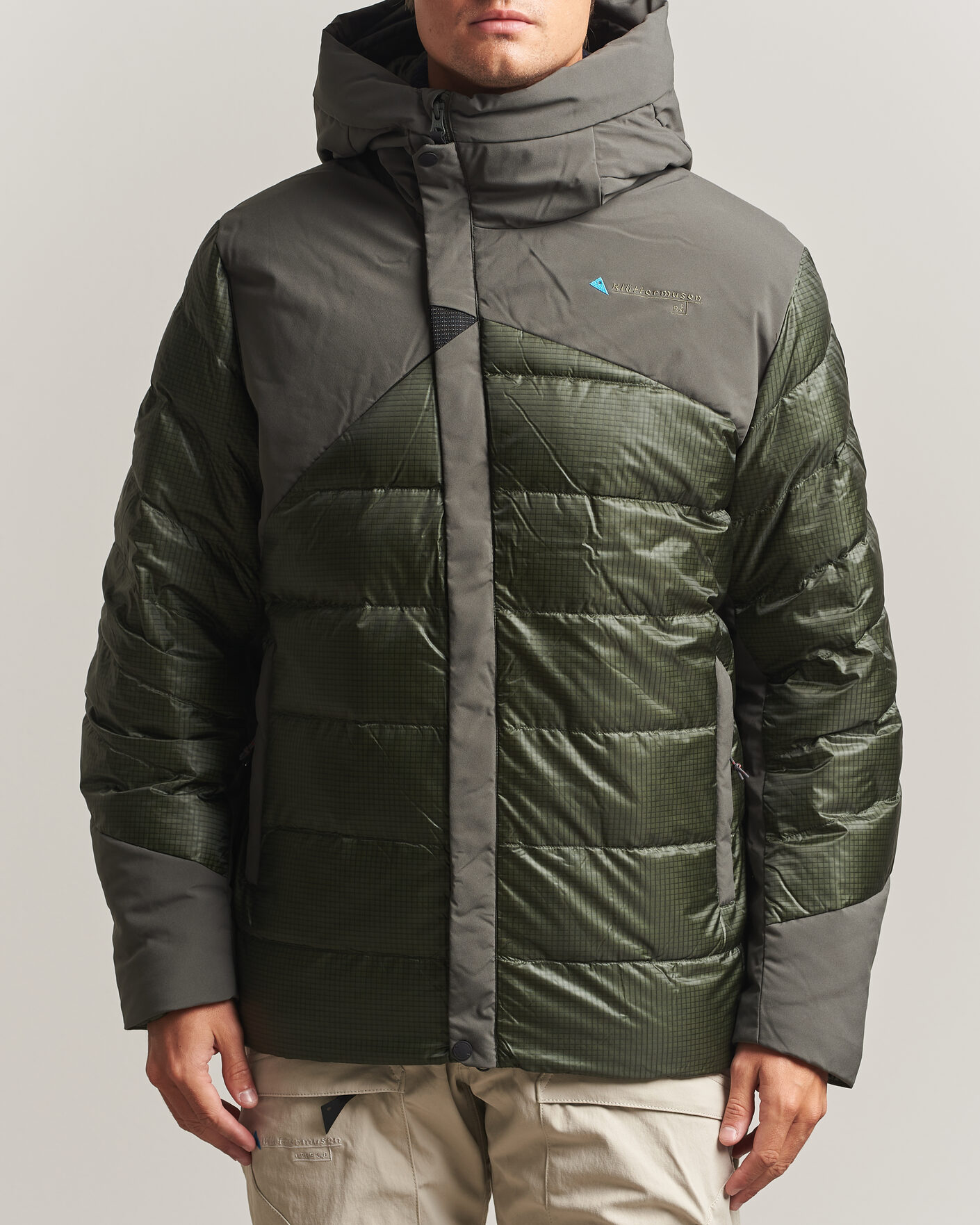 Men | Coats & Jackets | Klättermusen | Rå Hood Jacket Dusky Green