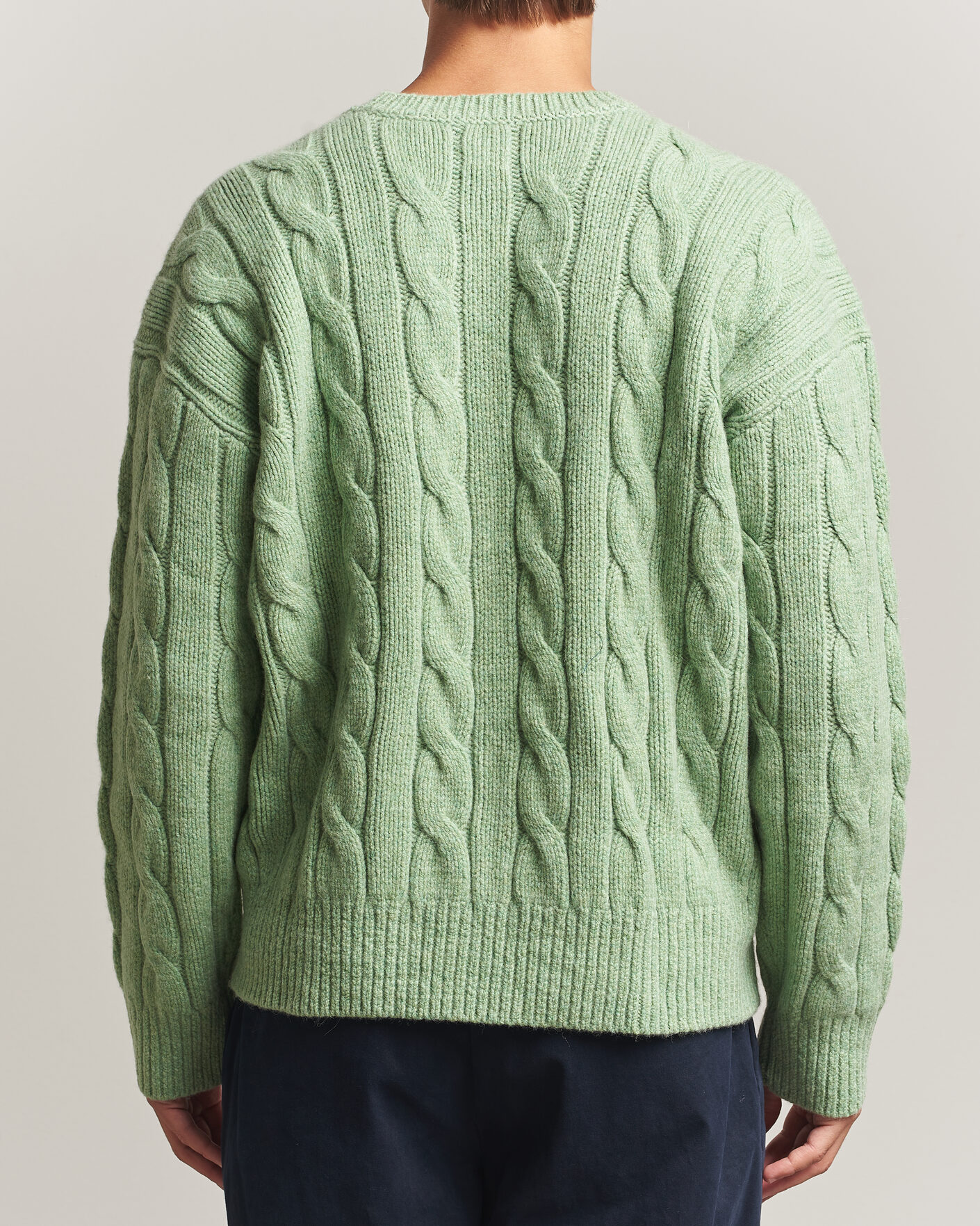 Men | Sweaters & Knitwear | Polo Ralph Lauren | Exploded Cabel Sweater Sprouting Green