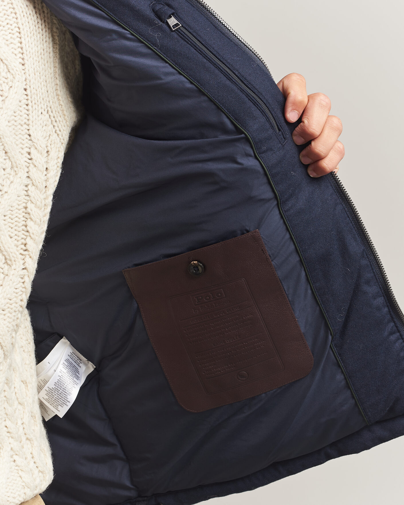 Men | Coats & Jackets | Polo Ralph Lauren | Woven Puffer Jacket Collection Navy