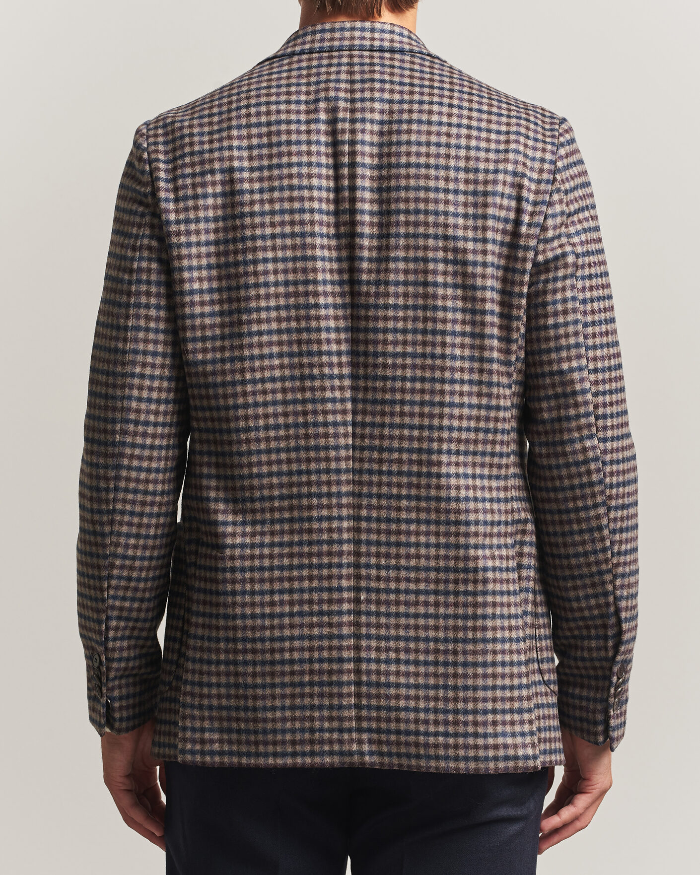 Men | Blazers | Morris | Soft Check Blazer Brown