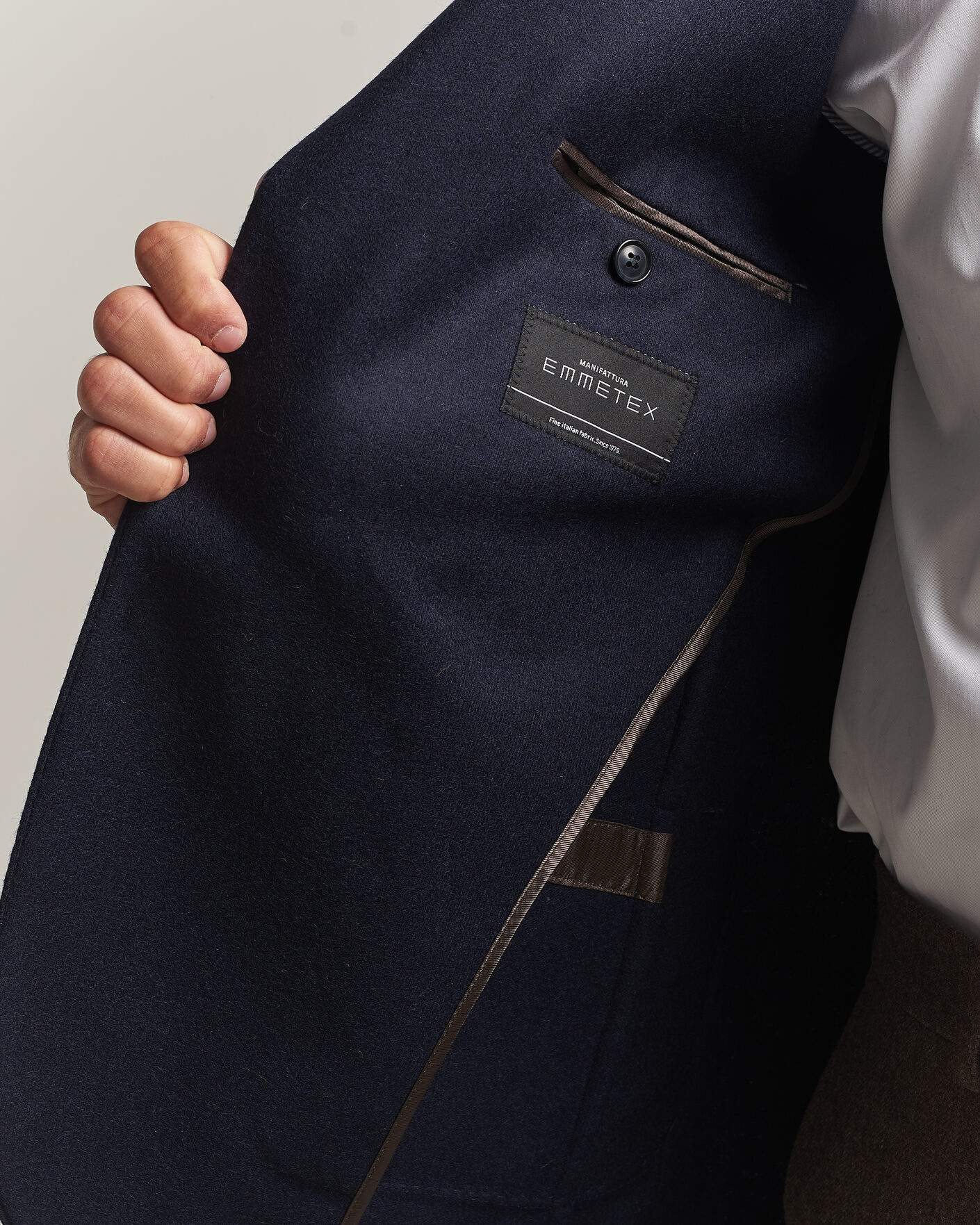 Men | Blazers | Morris | Wool Jersey Blazer Navy