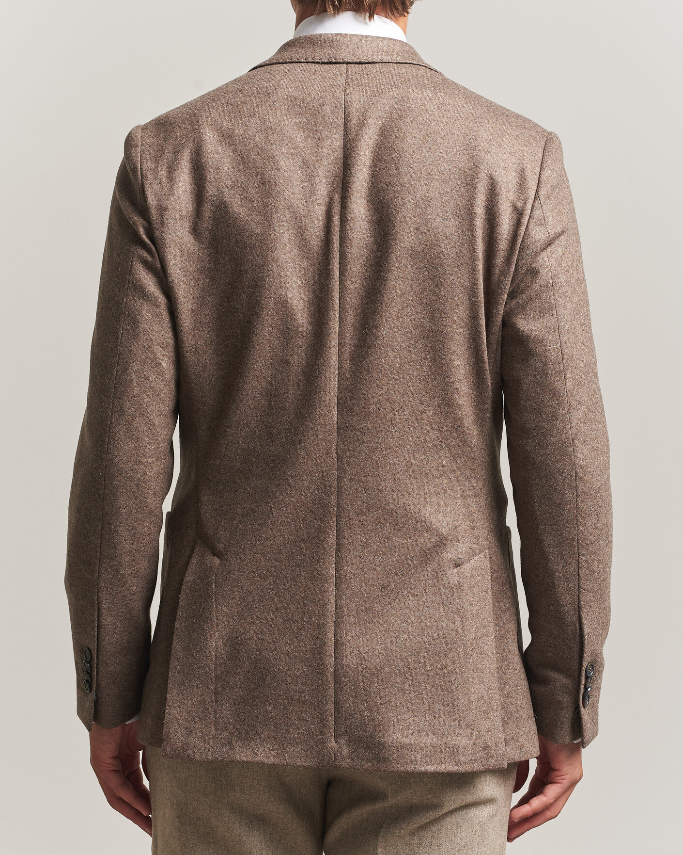Men | Blazers | Morris | Wool Jersey Blazer Brown