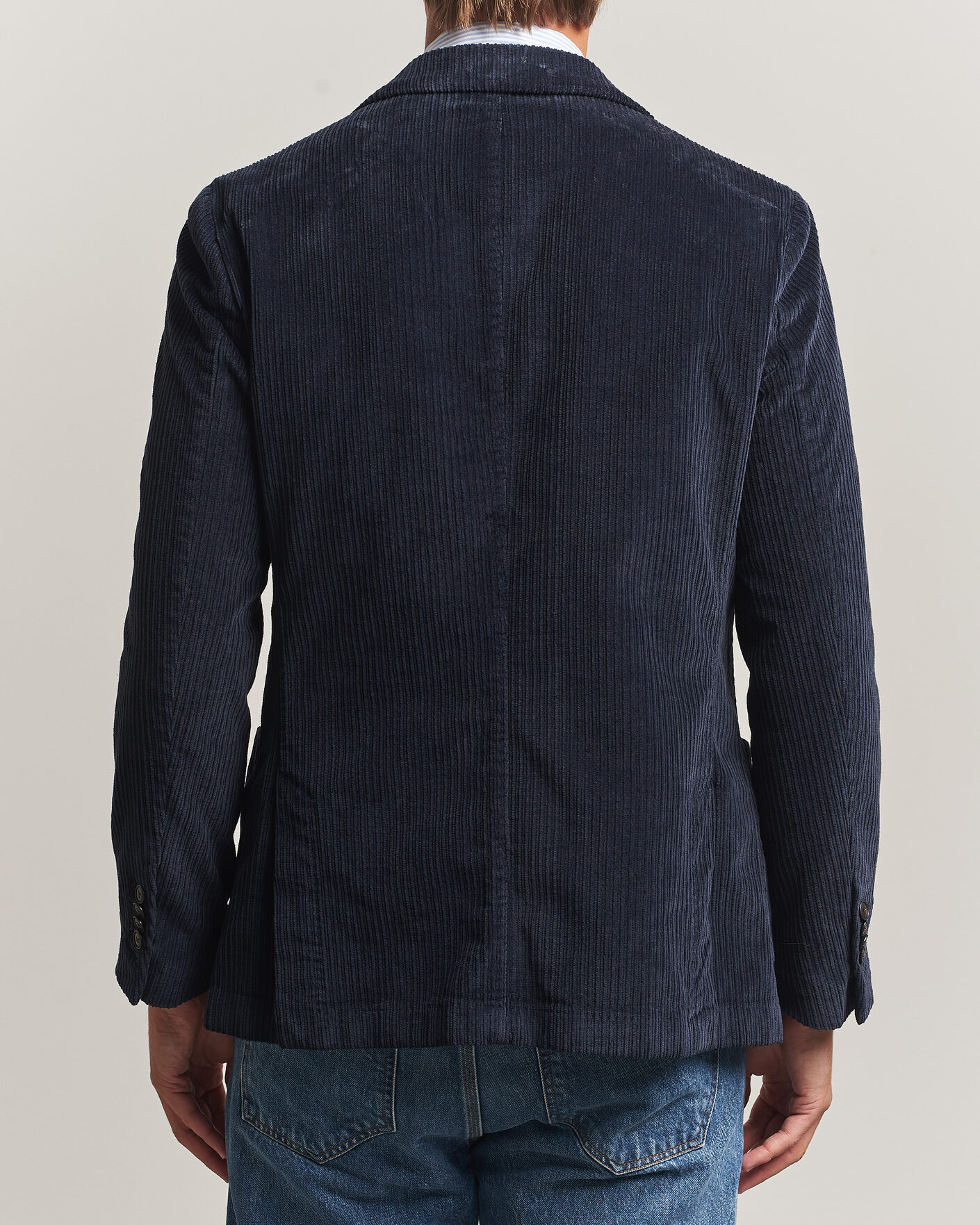 Men | Blazers | Morris | Washed Cord Blazer Navy