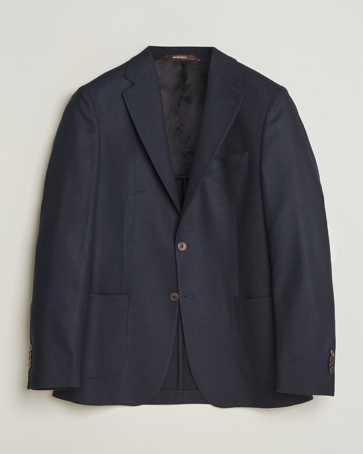Men | Blazers | Morris | Flannel Suit Blazer Navy