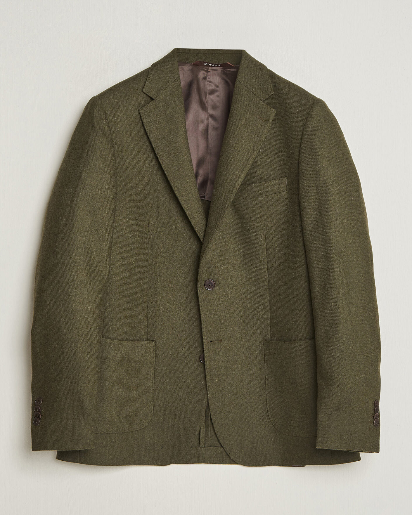 Men | Blazers | Morris | Flannel Suit Blazer Green