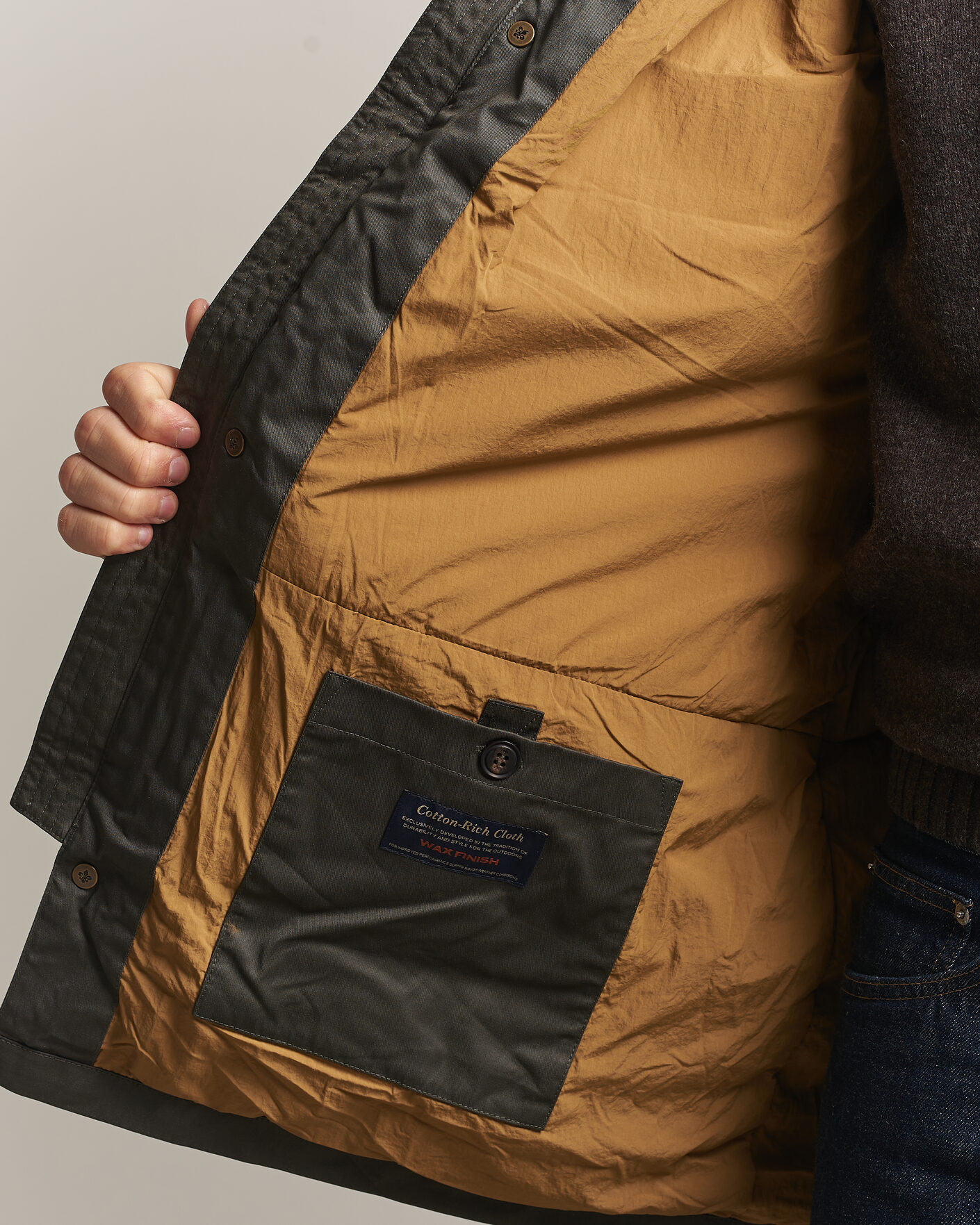 Men | Coats & Jackets | Morris | Mac Vax Jacket Olive
