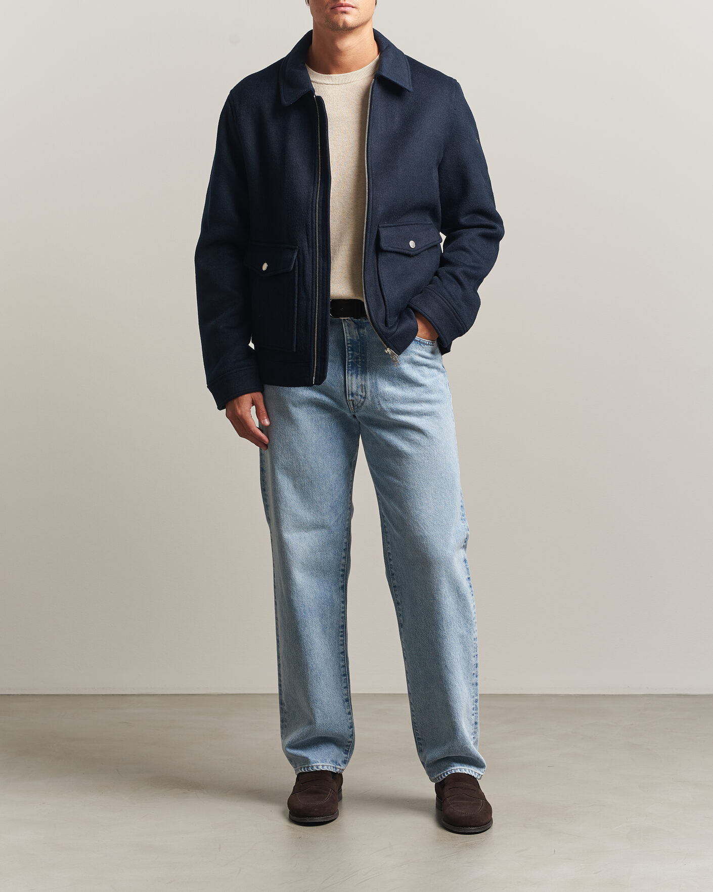 Men | Coats & Jackets | Morris | Wallace Wool Jacket Blue