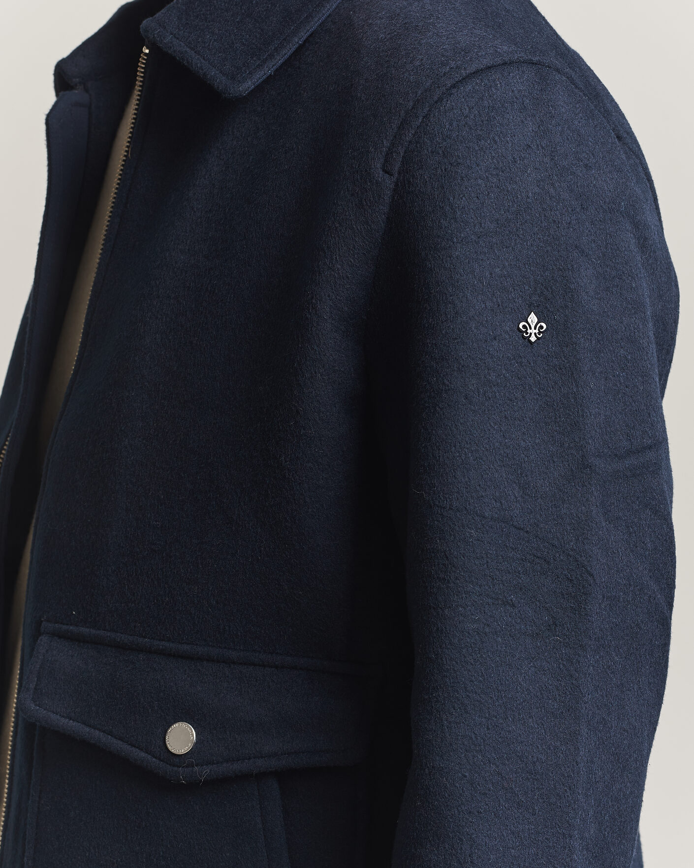 Men | Coats & Jackets | Morris | Wallace Wool Jacket Blue