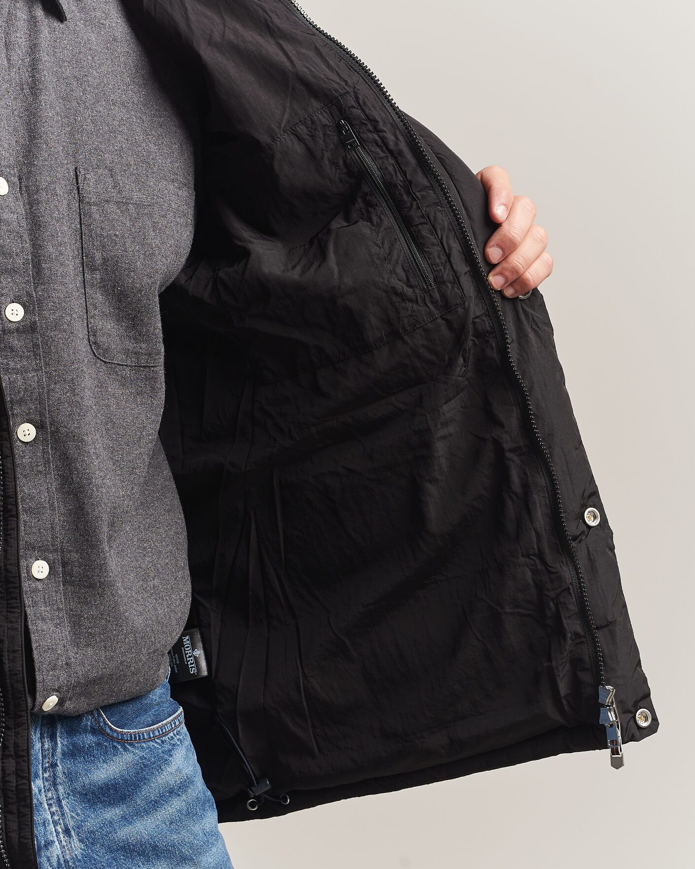 Men | Coats & Jackets | Morris | Lennox Puffer Jacket Black