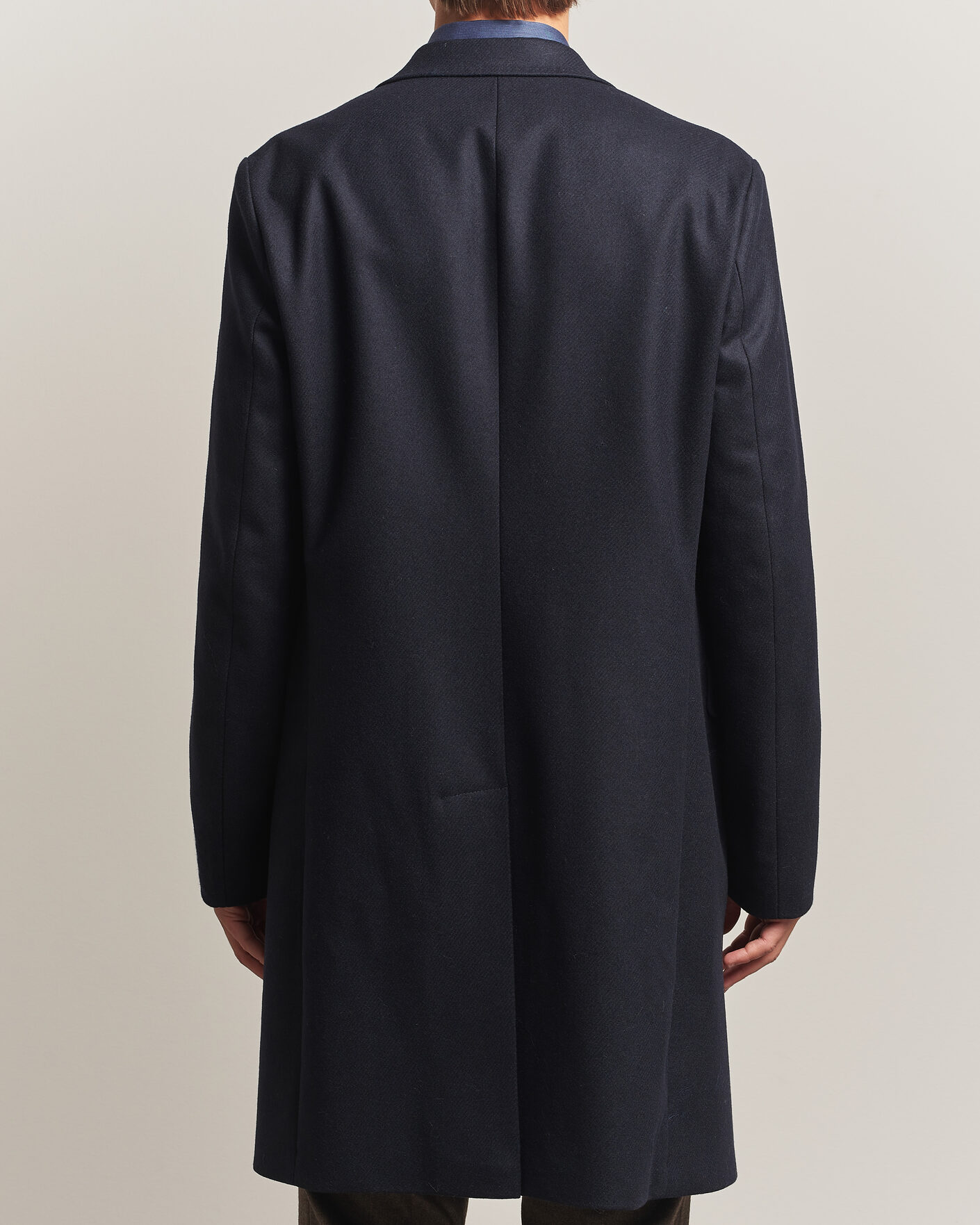 Men | Coats & Jackets | Morris | Ben Wool Coat Navy