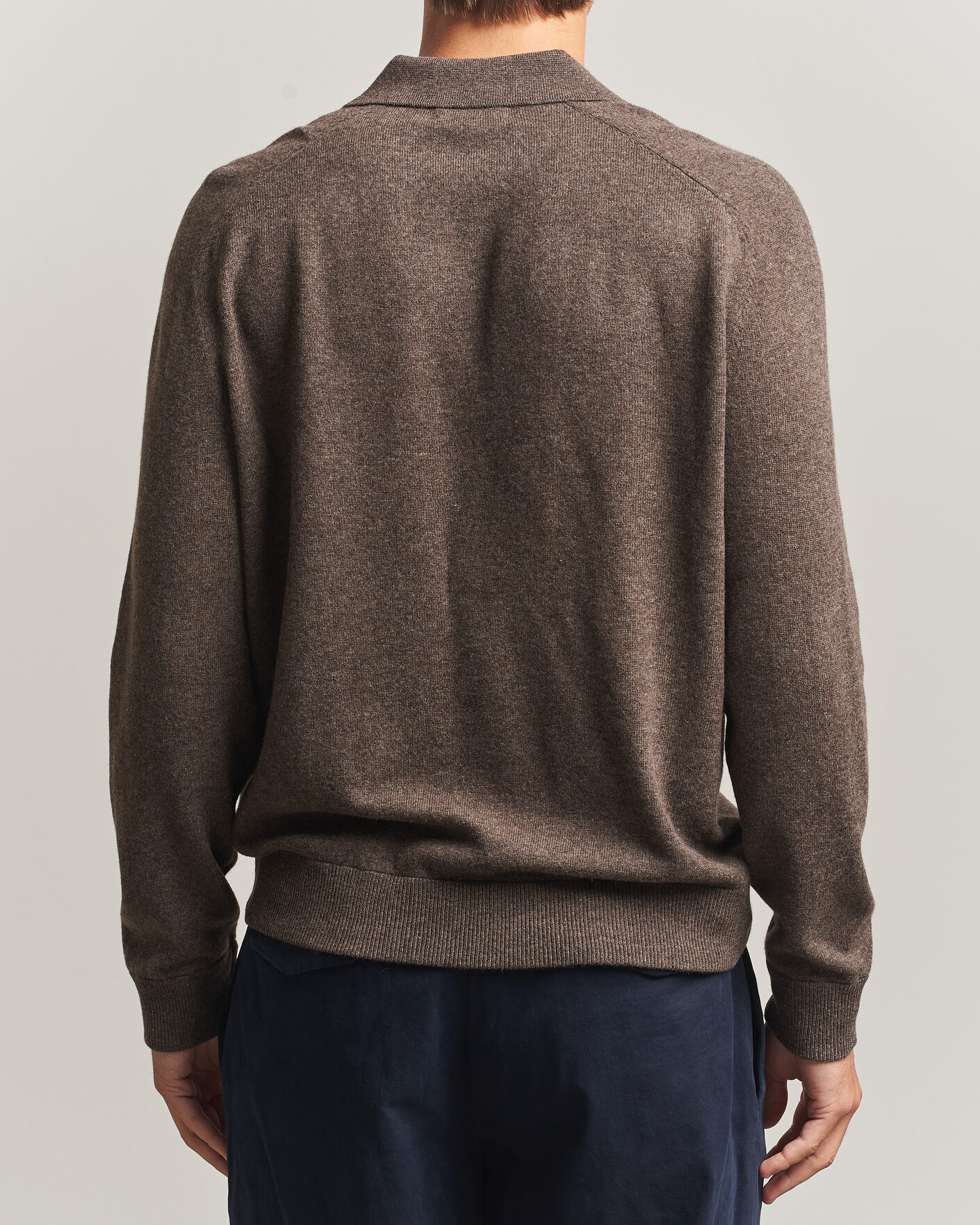 Men | Sweaters & Knitwear | Morris | Wilfred Cashmere Resort Polo Brown