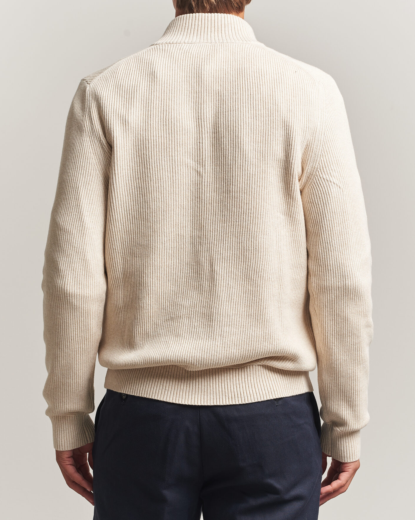 Men | Sweaters & Knitwear | Morris | Colin Half Zip Khaki