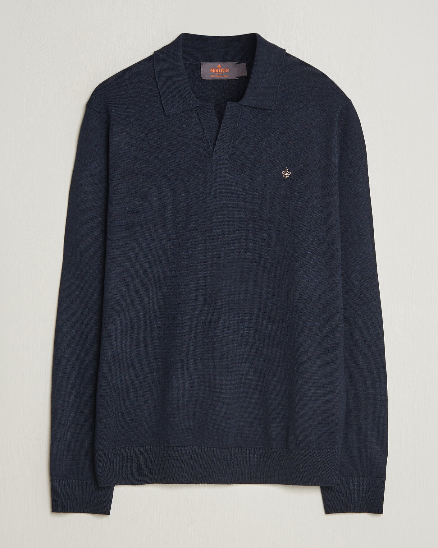 Men | Sweaters & Knitwear | Morris | Merino Resort Polo Navy