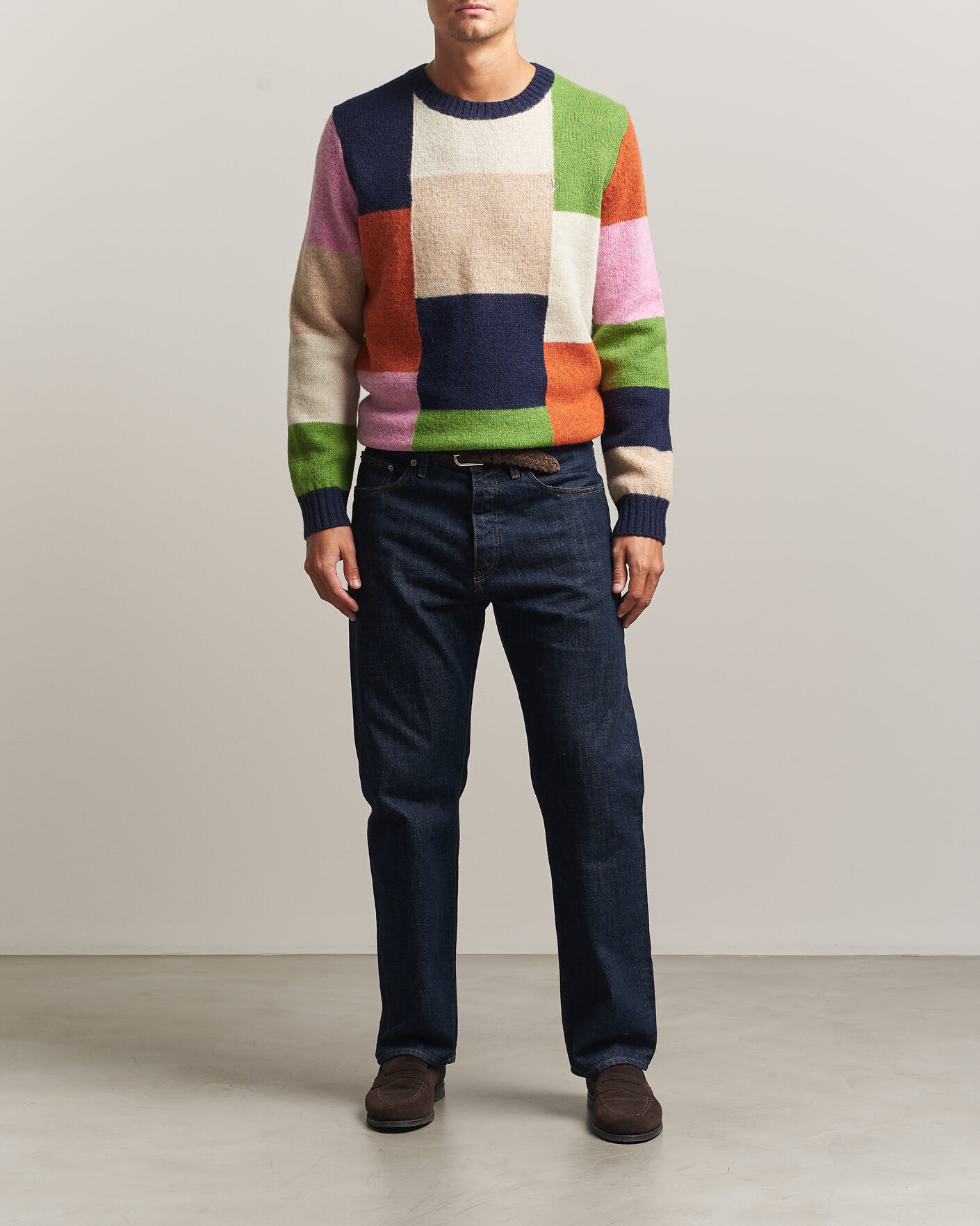 Men | Sweaters & Knitwear | Morris | Hubert Sweater Navy