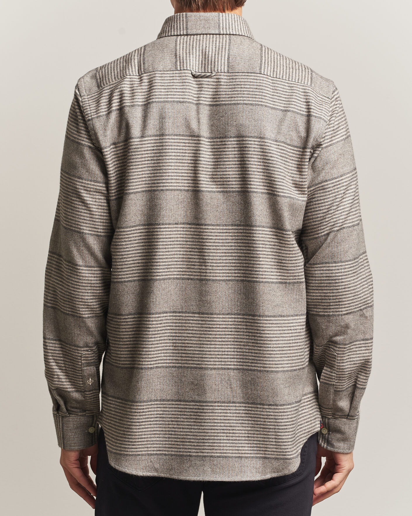 Men | Shirts | Morris | Soft Lama Check Shirt Camel