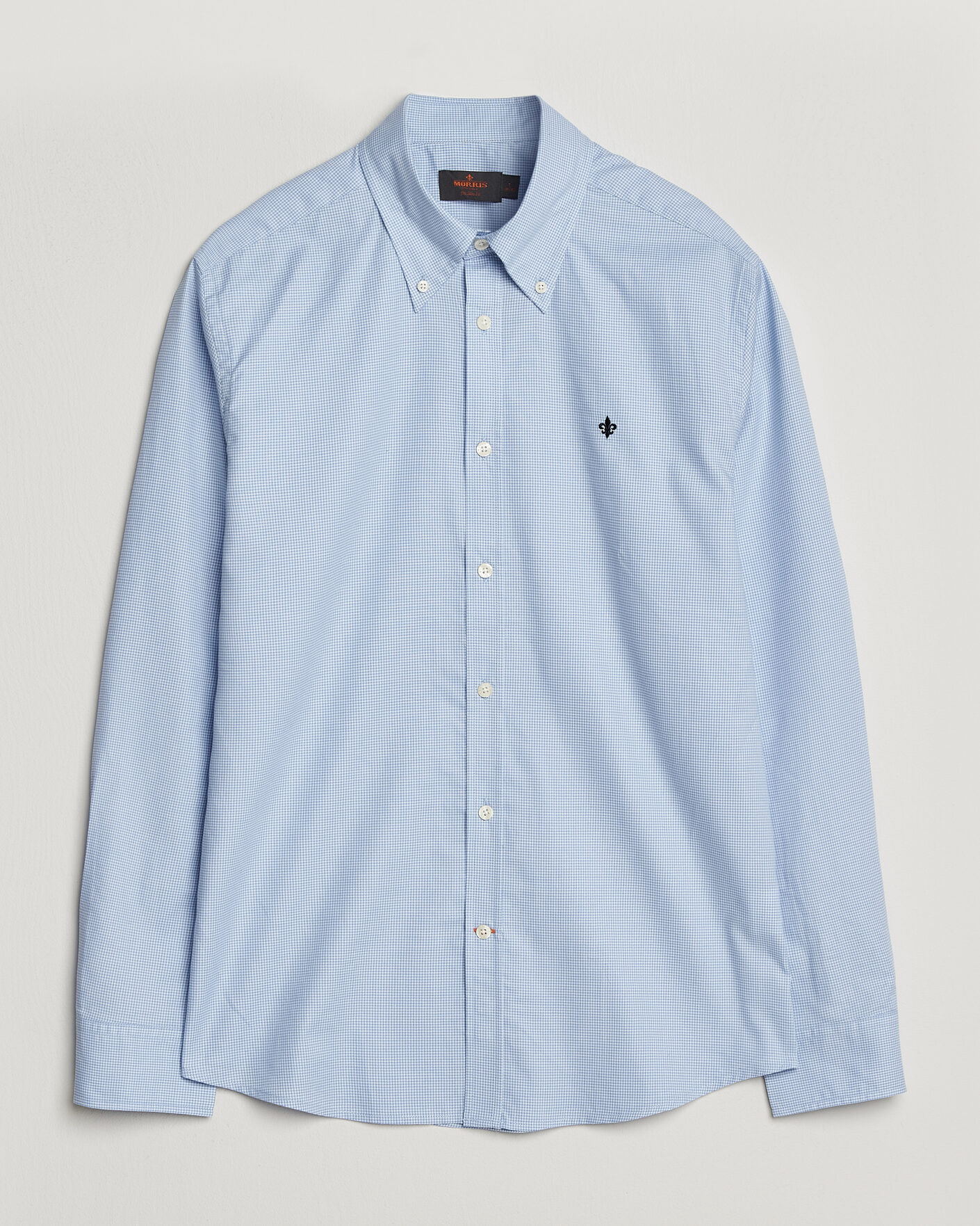 Men | Shirts | Morris | Fine Oxford Shirt Light Blue