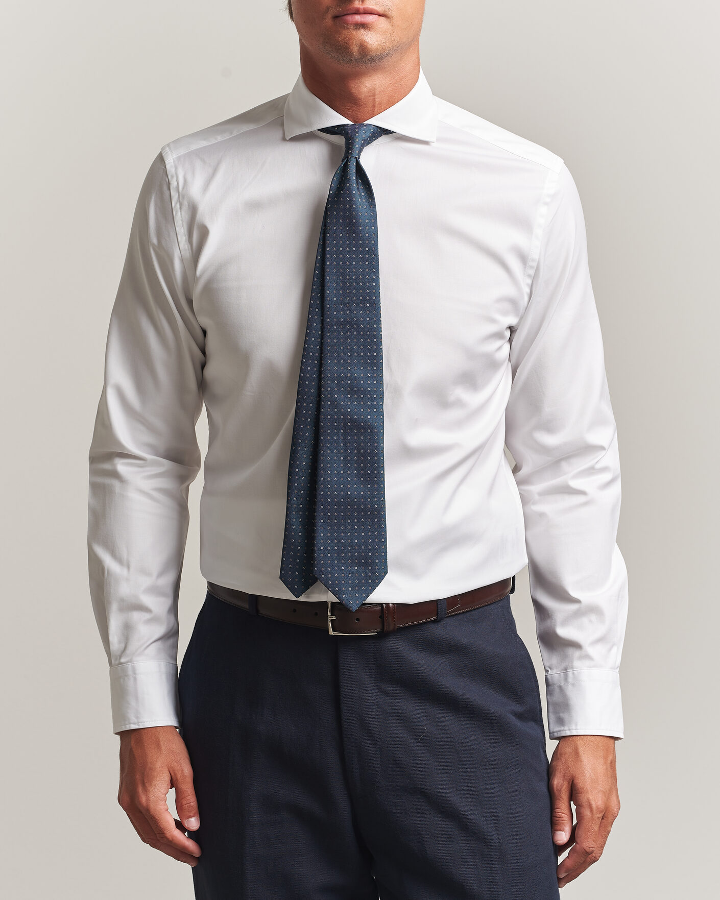 Men | Shirts | Morris | Twill Shirt White