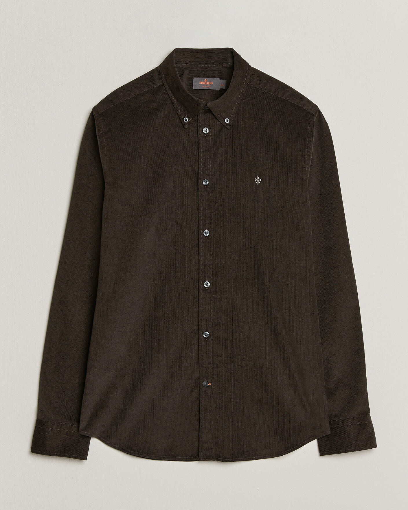 Men | Shirts | Morris | Douglas Cord Shirt Brown