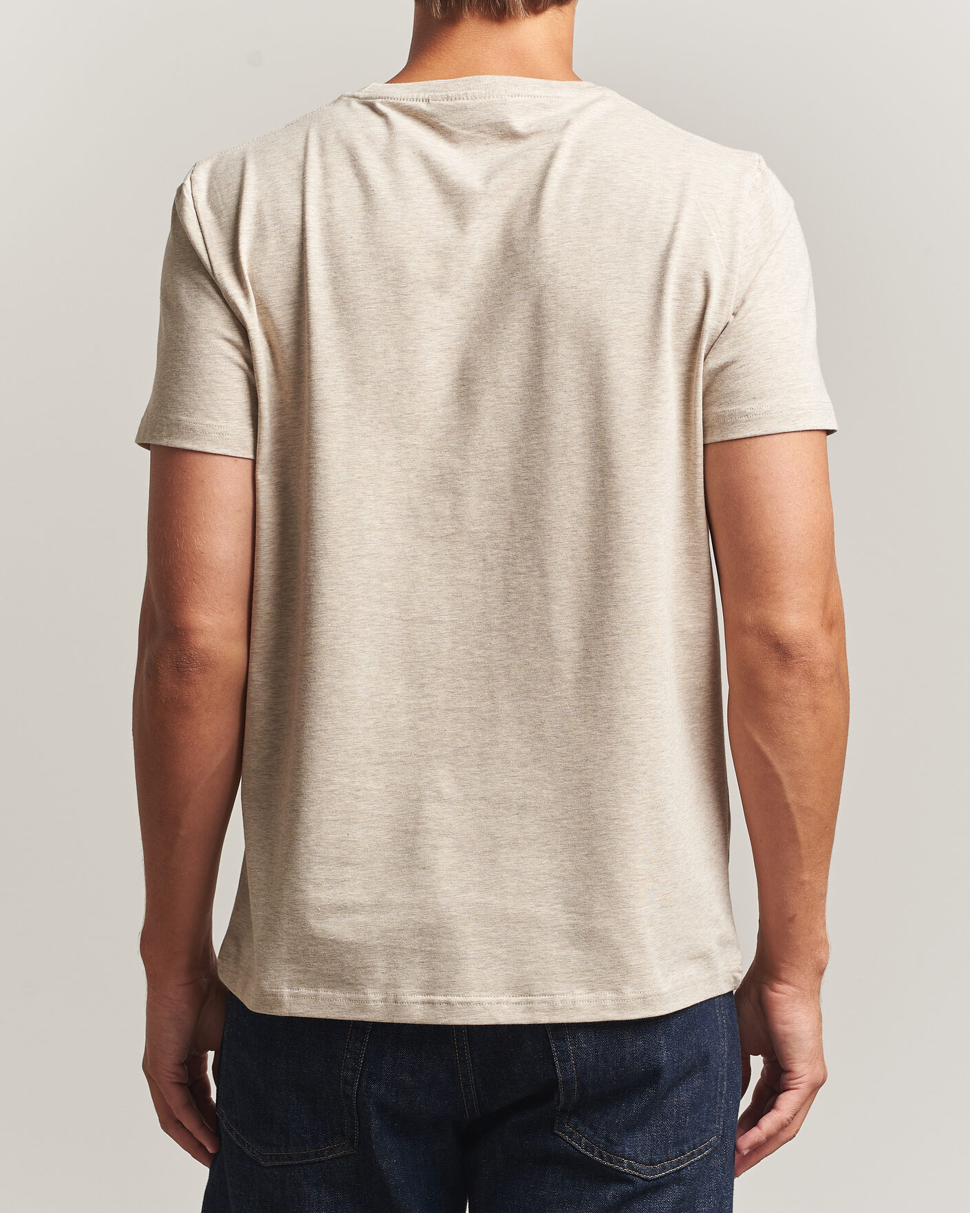 Men | T-Shirts | Morris | James Crew Neck T-Shirt Khaki