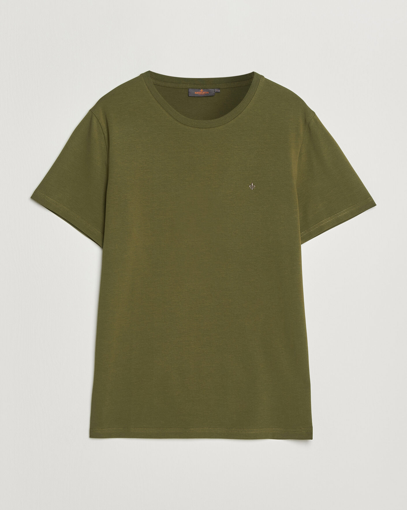 Men | T-Shirts | Morris | James Crew Neck T-Shirt Olive