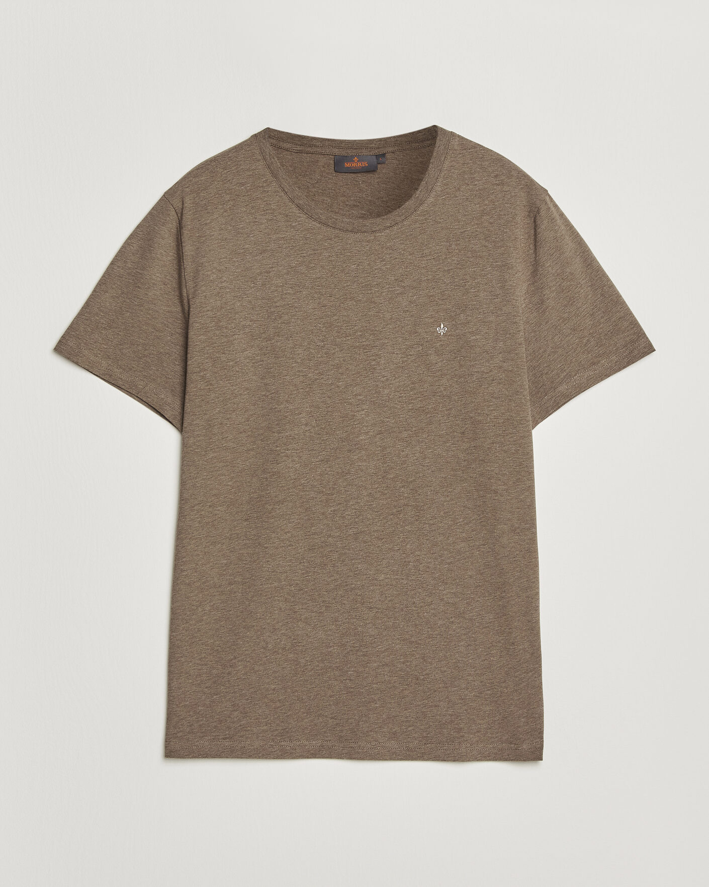 Men | T-Shirts | Morris | James Crew Neck T-Shirt Brown