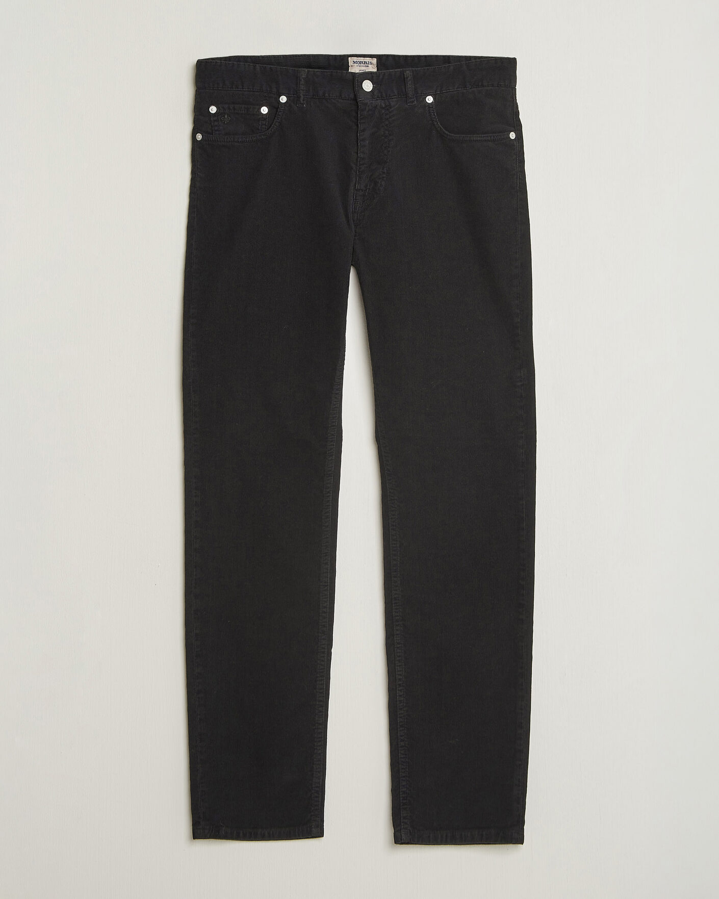 Men | Trousers | Morris | James Cord 5-Pocket Pants Black