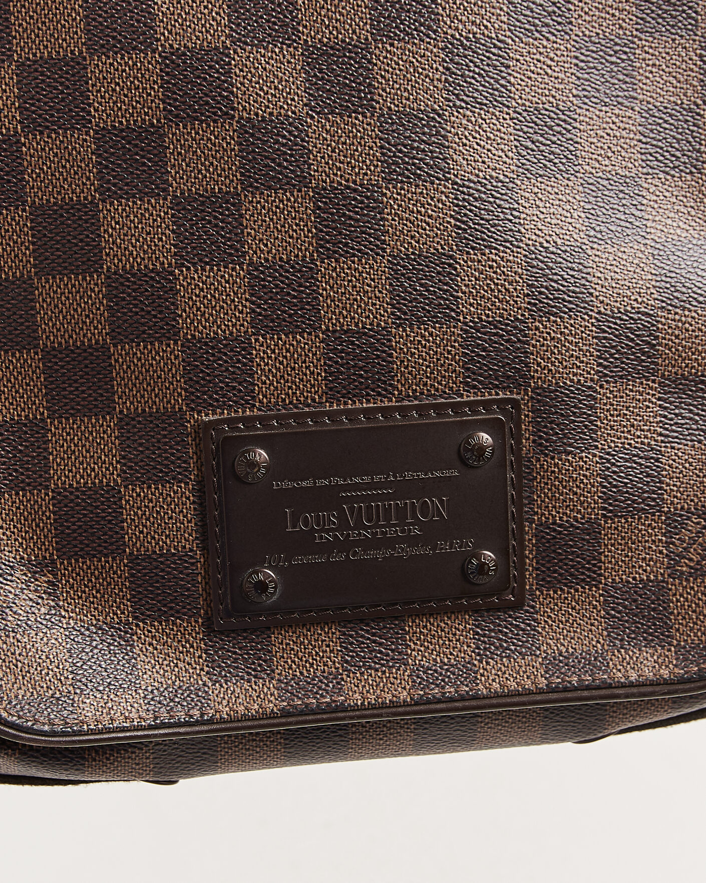 Men | Pre-Owned & Vintage Bags | Louis Vuitton Pre-Owned | Crossbody Shoulder Bag Damier Ebene