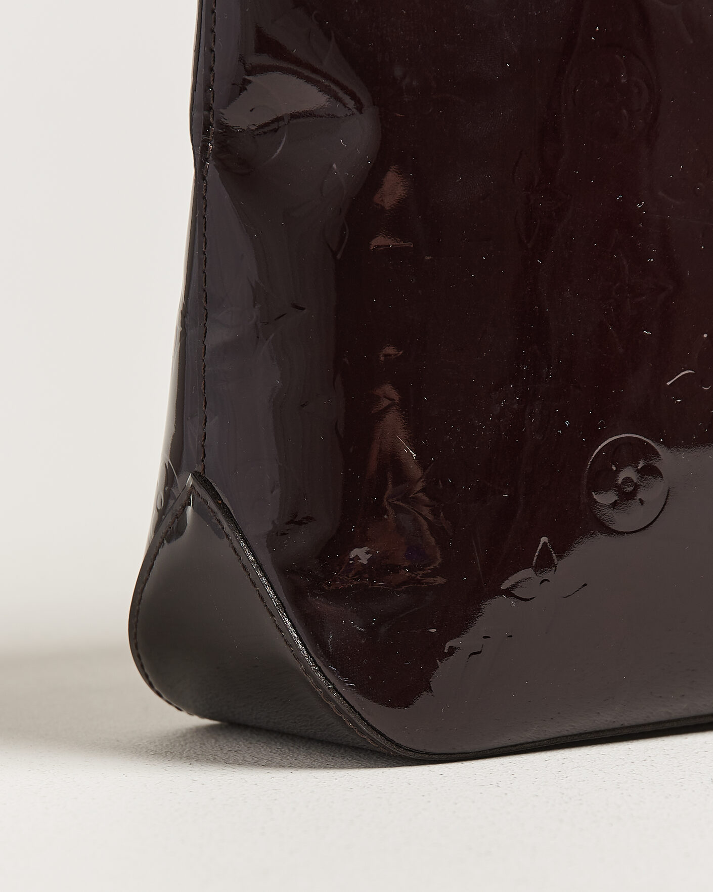 Men | Pre-Owned & Vintage Bags | Louis Vuitton Pre-Owned | Brentwood Tote Bag Vernis Leather Burgundy