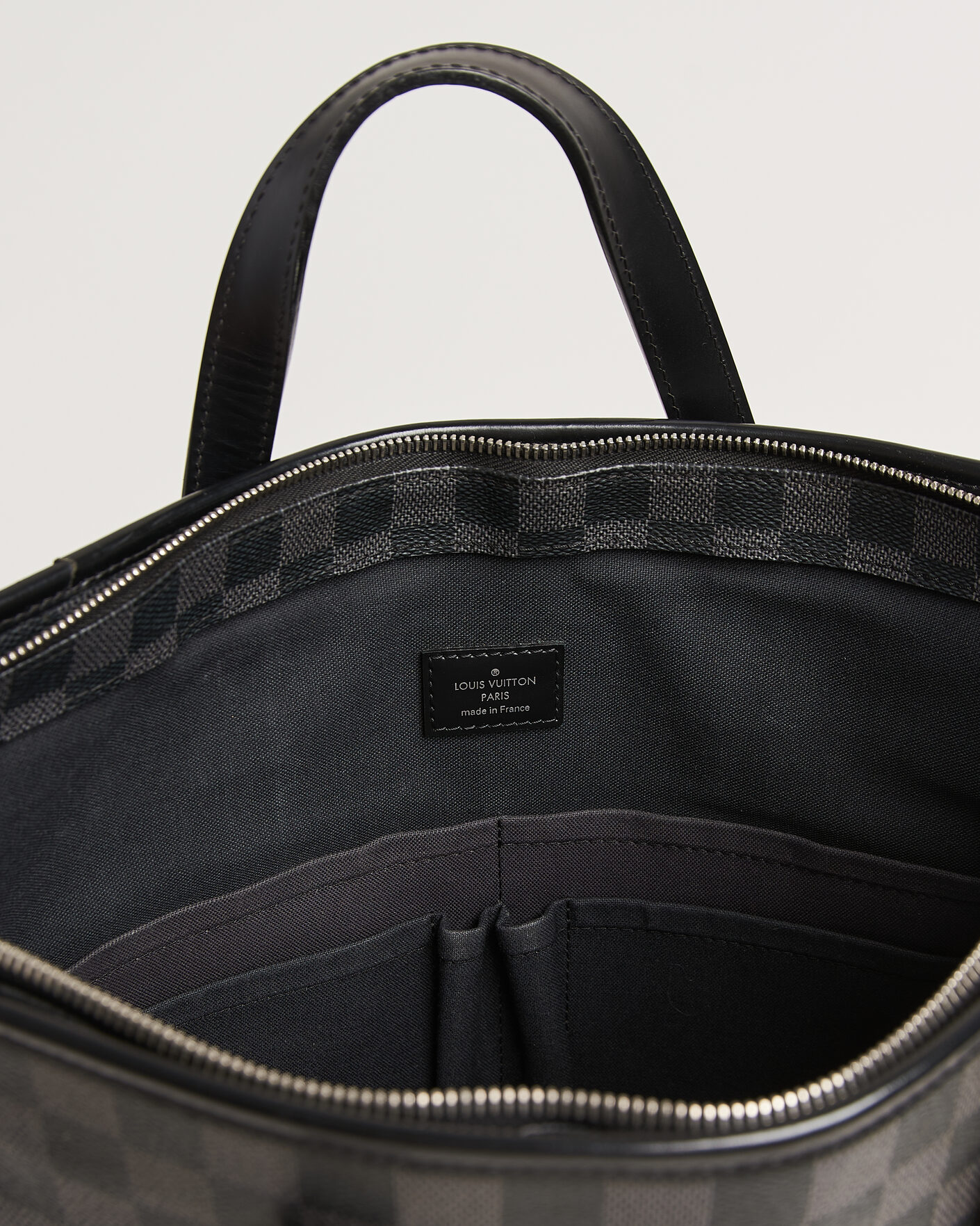 Men | Pre-Owned & Vintage Bags | Louis Vuitton Pre-Owned | Tote Bag Damier Graphite