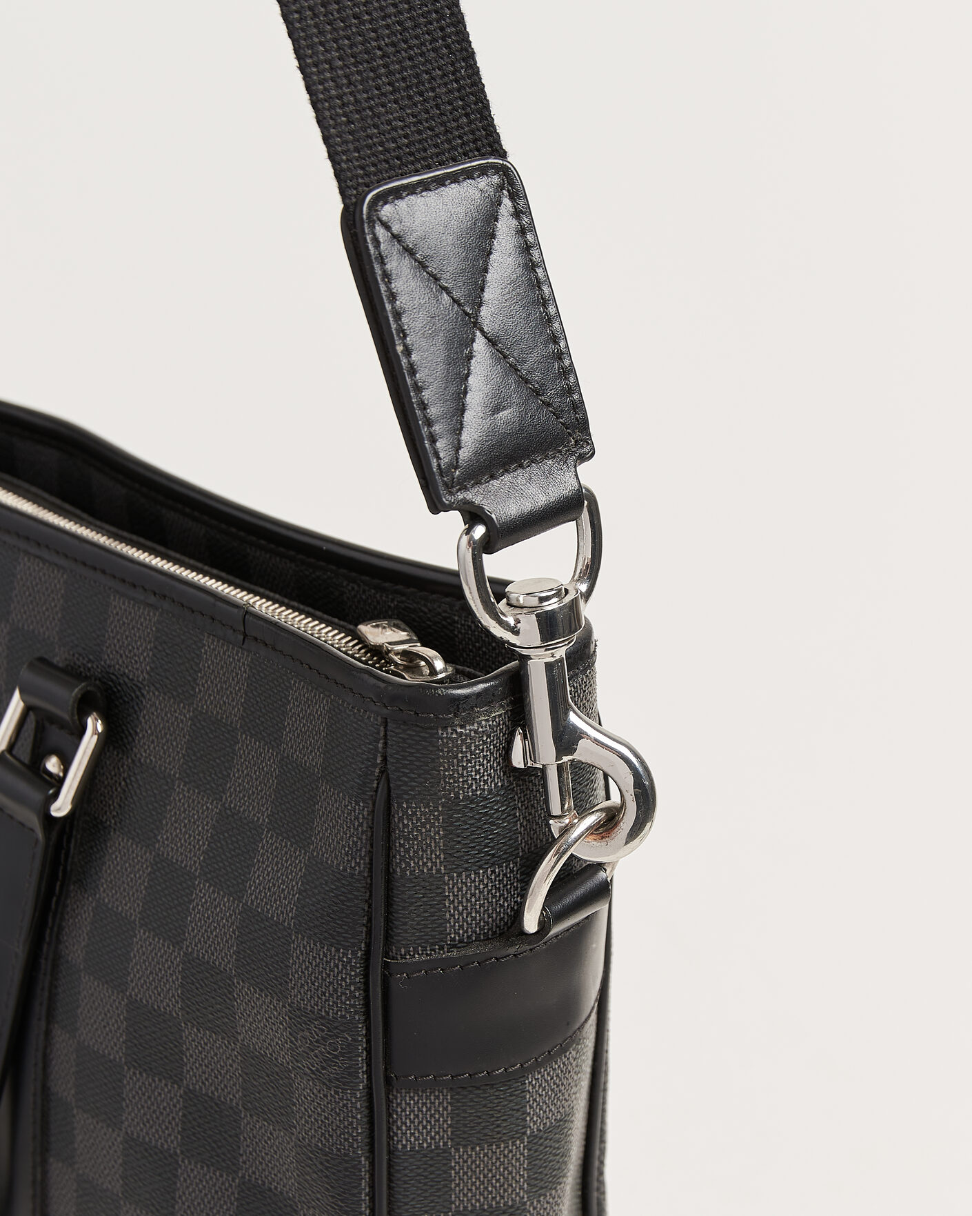 Men | Pre-Owned & Vintage Bags | Louis Vuitton Pre-Owned | Tote Bag Damier Graphite