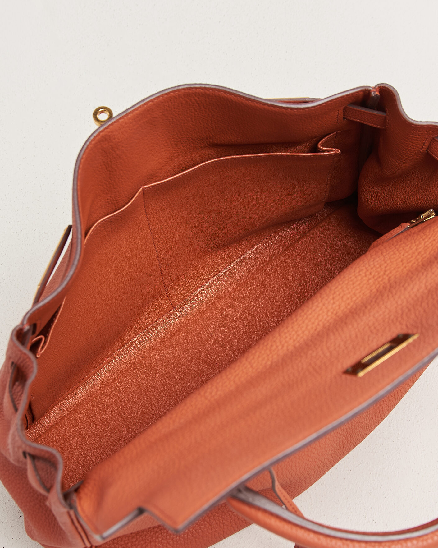 Men | Pre-Owned & Vintage Bags | Hermès Pre-Owned | Kelly 32 Togo Leather Orange