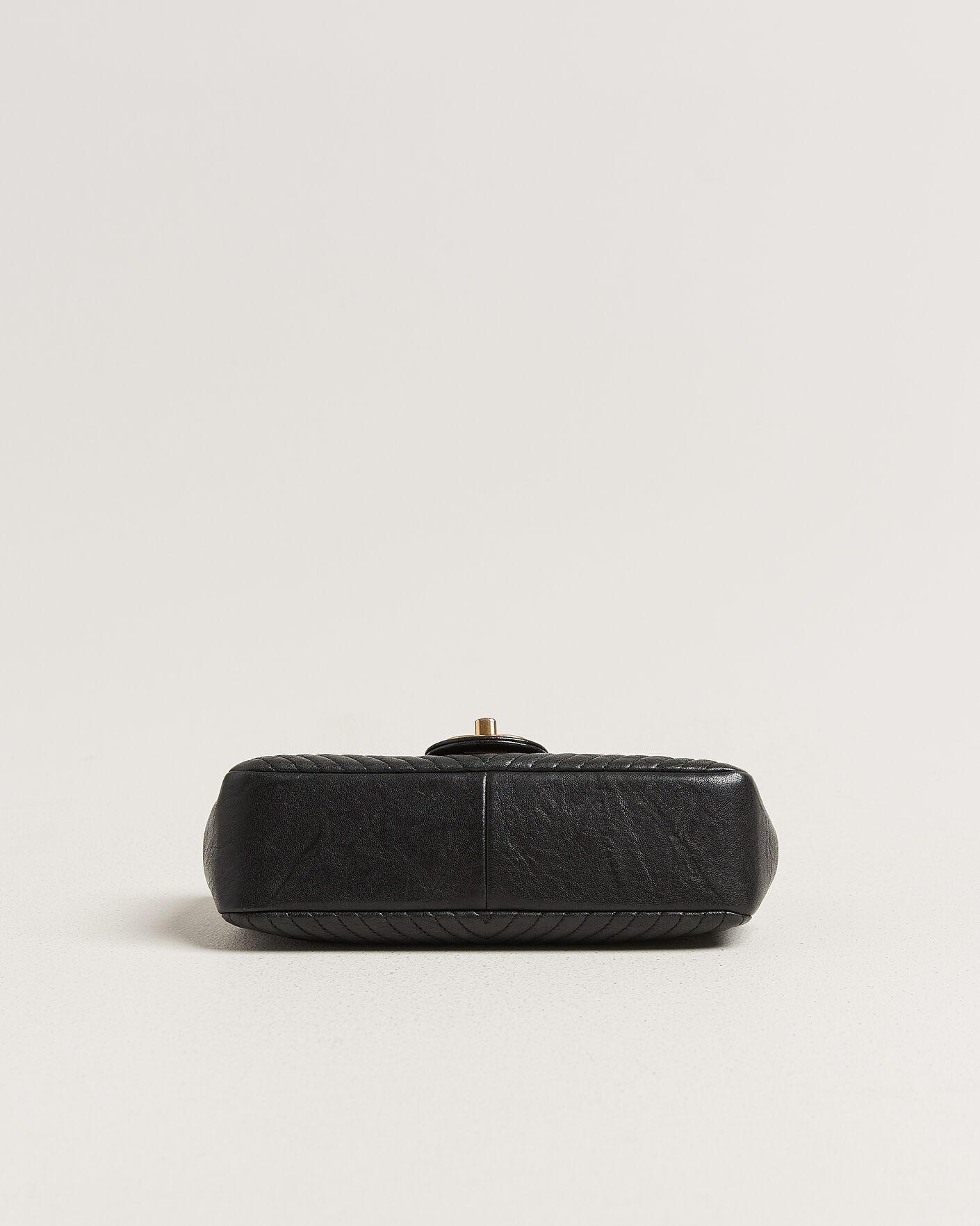 Men | Pre-Owned & Vintage Bags | Chanel Pre-Owned | Chevron Small Flap Bag Black