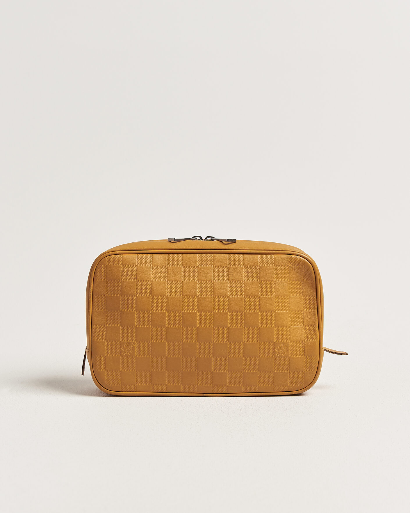 Men | Pre-Owned & Vintage Bags | Louis Vuitton Pre-Owned | Toiletry Bag Damier Infini Yellow