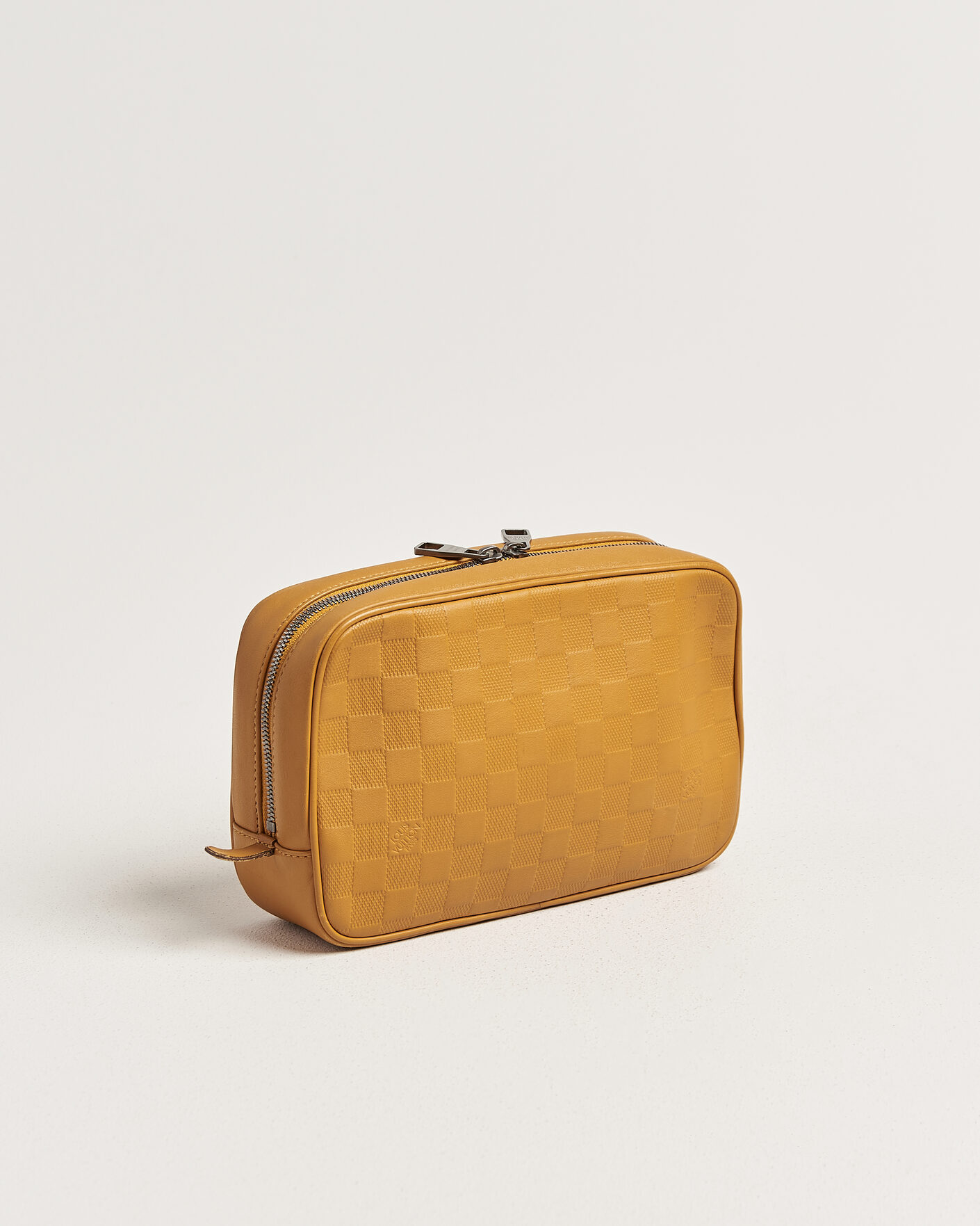 Men | Pre-Owned & Vintage Bags | Louis Vuitton Pre-Owned | Toiletry Bag Damier Infini Yellow