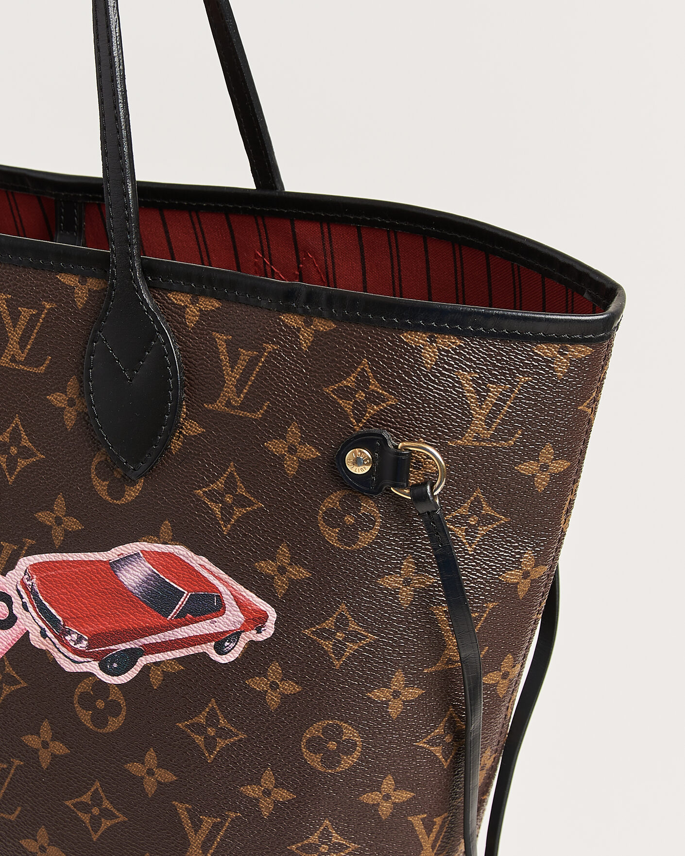 Men | Pre-Owned & Vintage Bags | Louis Vuitton Pre-Owned | Neverfull MM World Tour Japan Monogram