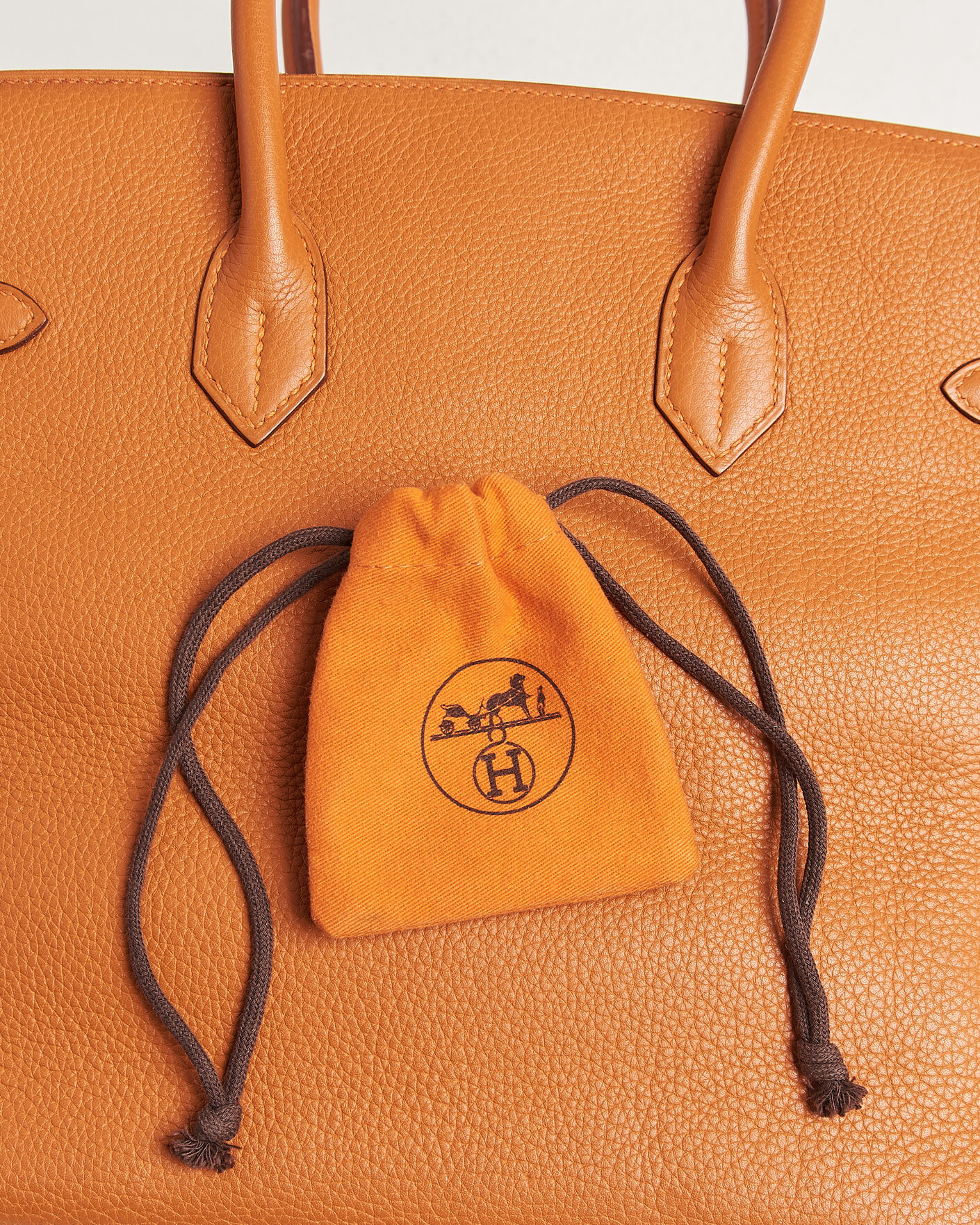 Men | Pre-Owned & Vintage Bags | Hermès Pre-Owned | Birkin 35 Togo Leather Orange