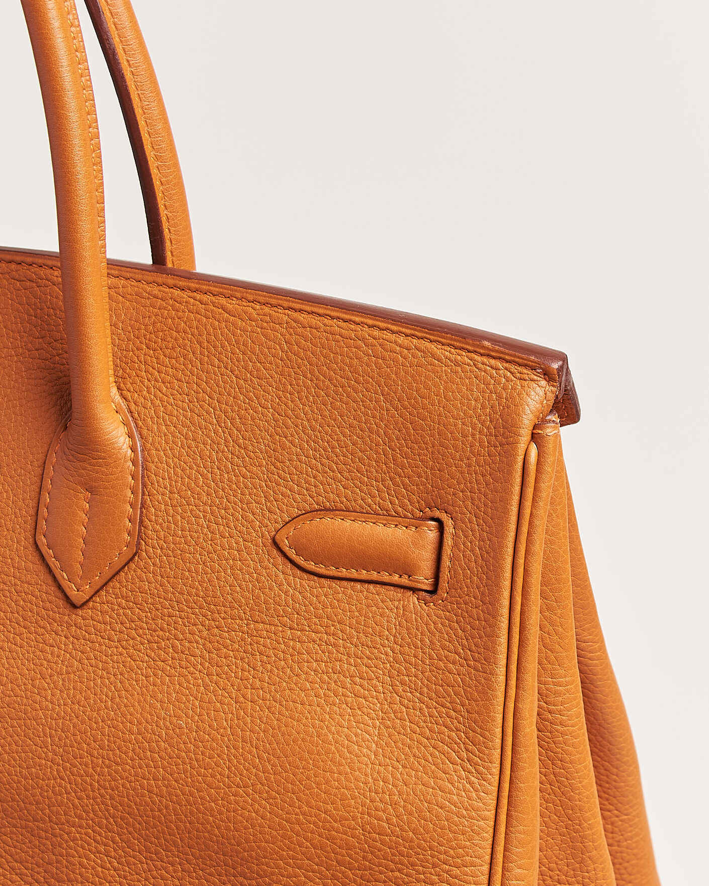 Men | Pre-Owned & Vintage Bags | Hermès Pre-Owned | Birkin 35 Togo Leather Orange