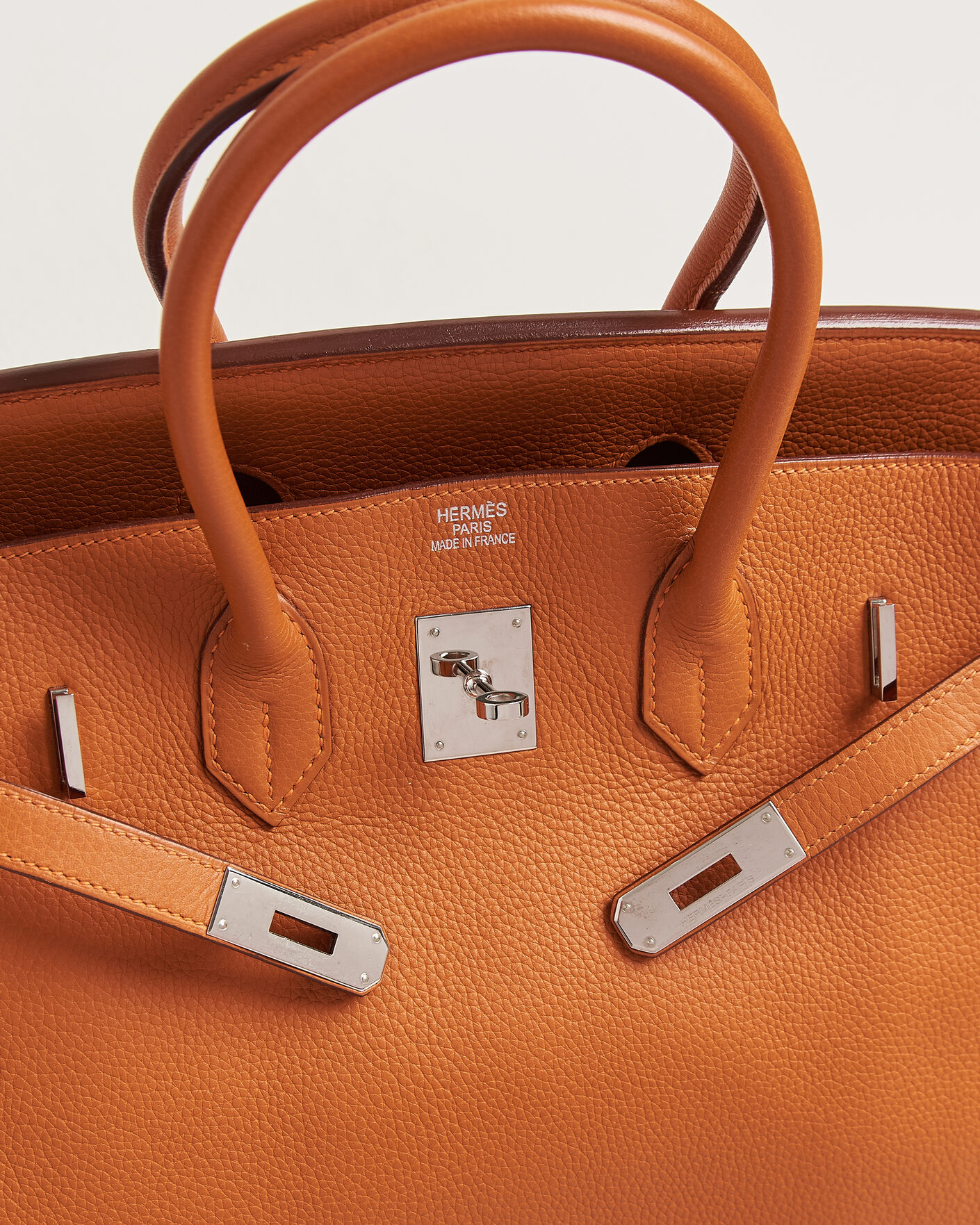 Men | Pre-Owned & Vintage Bags | Hermès Pre-Owned | Birkin 35 Togo Leather Orange