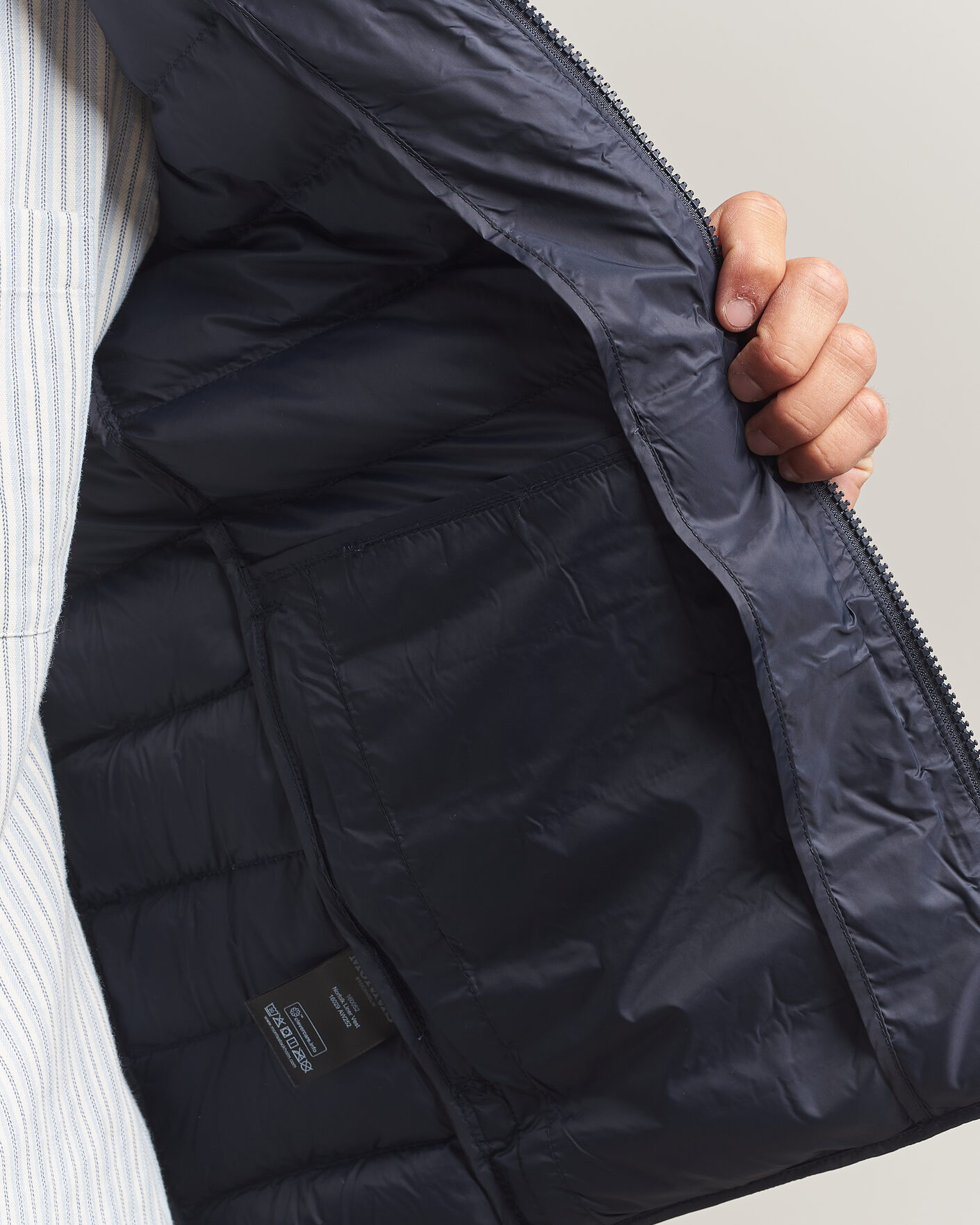 Men | Gilets | Morris | Norfolk Liner Vest Blue