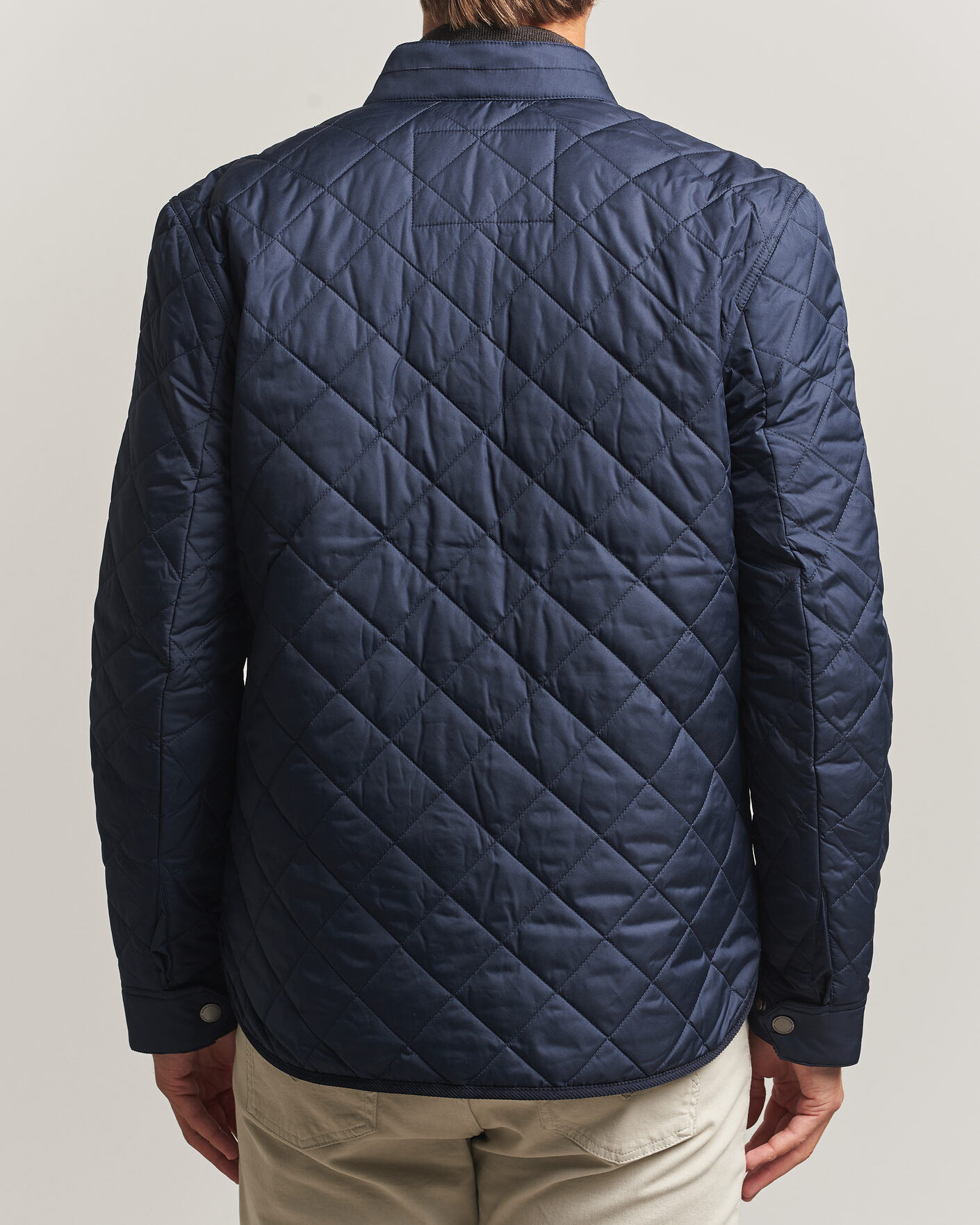 Men | Coats & Jackets | Morris | Teddy Quilted Jacket Old Blue