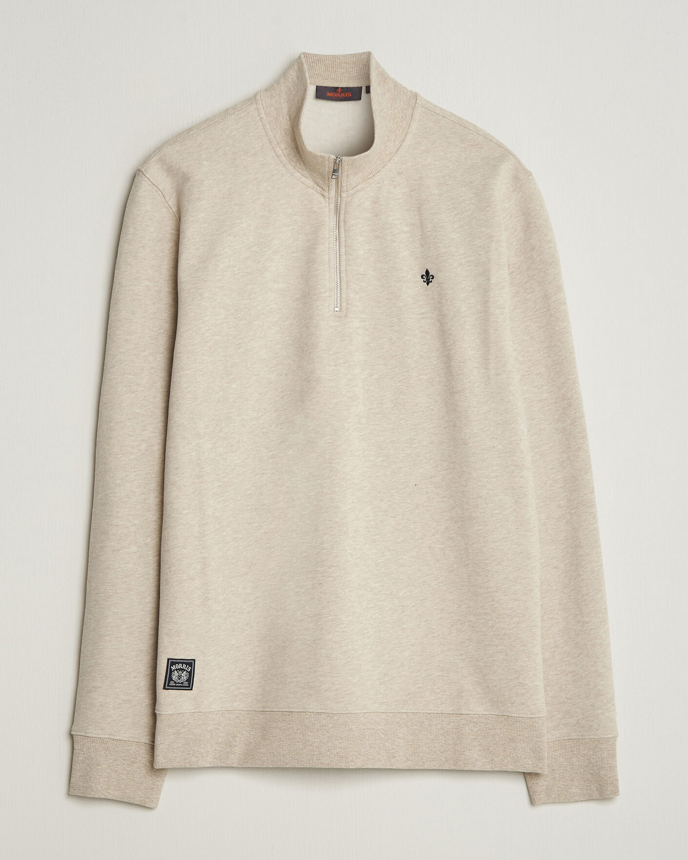 Men | Sweaters & Knitwear | Morris | Brandon Lily Half Zip Khaki
