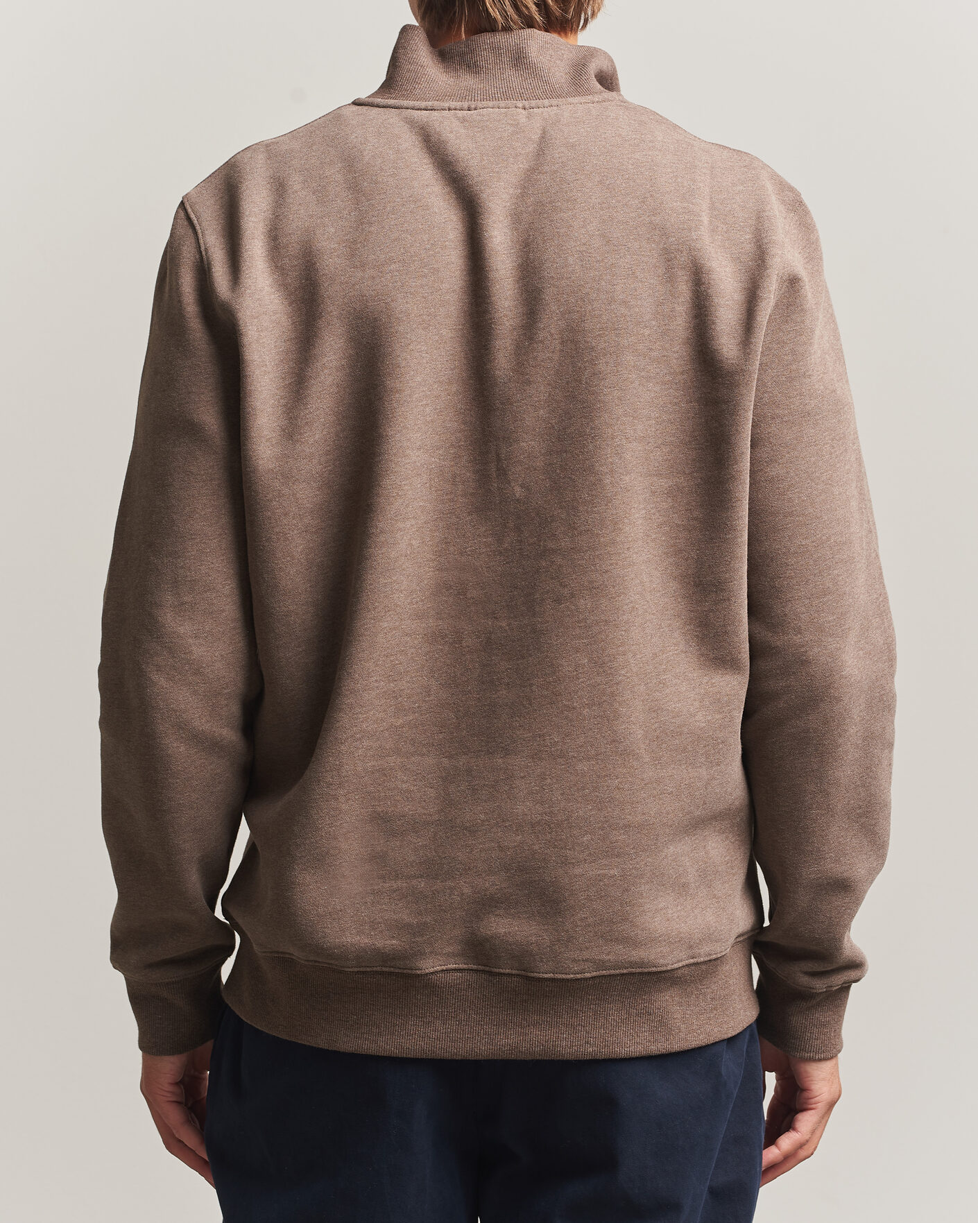 Morris Brandon Lily Half Zip Brown at CareOfCarl.com