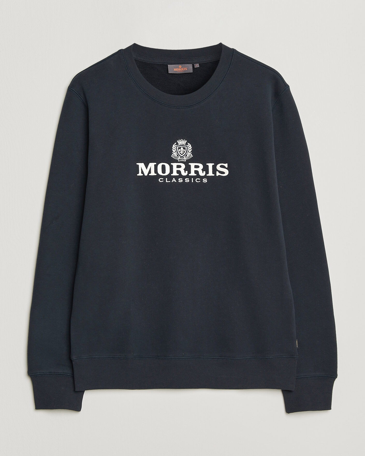 Men | Sweaters & Knitwear | Morris | Brian Sweatshirt Old Blue