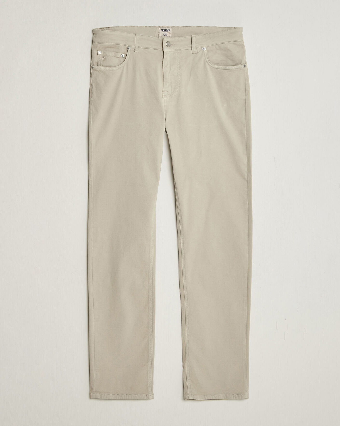 Men | Trousers | Morris | James Brushed 5-Pocket Pant Khaki