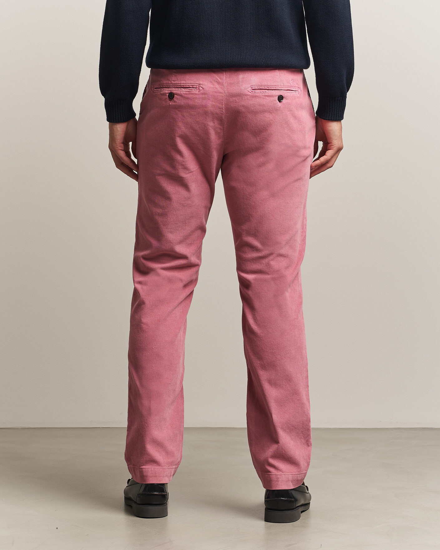 Men | Trousers | Morris | Jeffrey Cord Chino Cerise