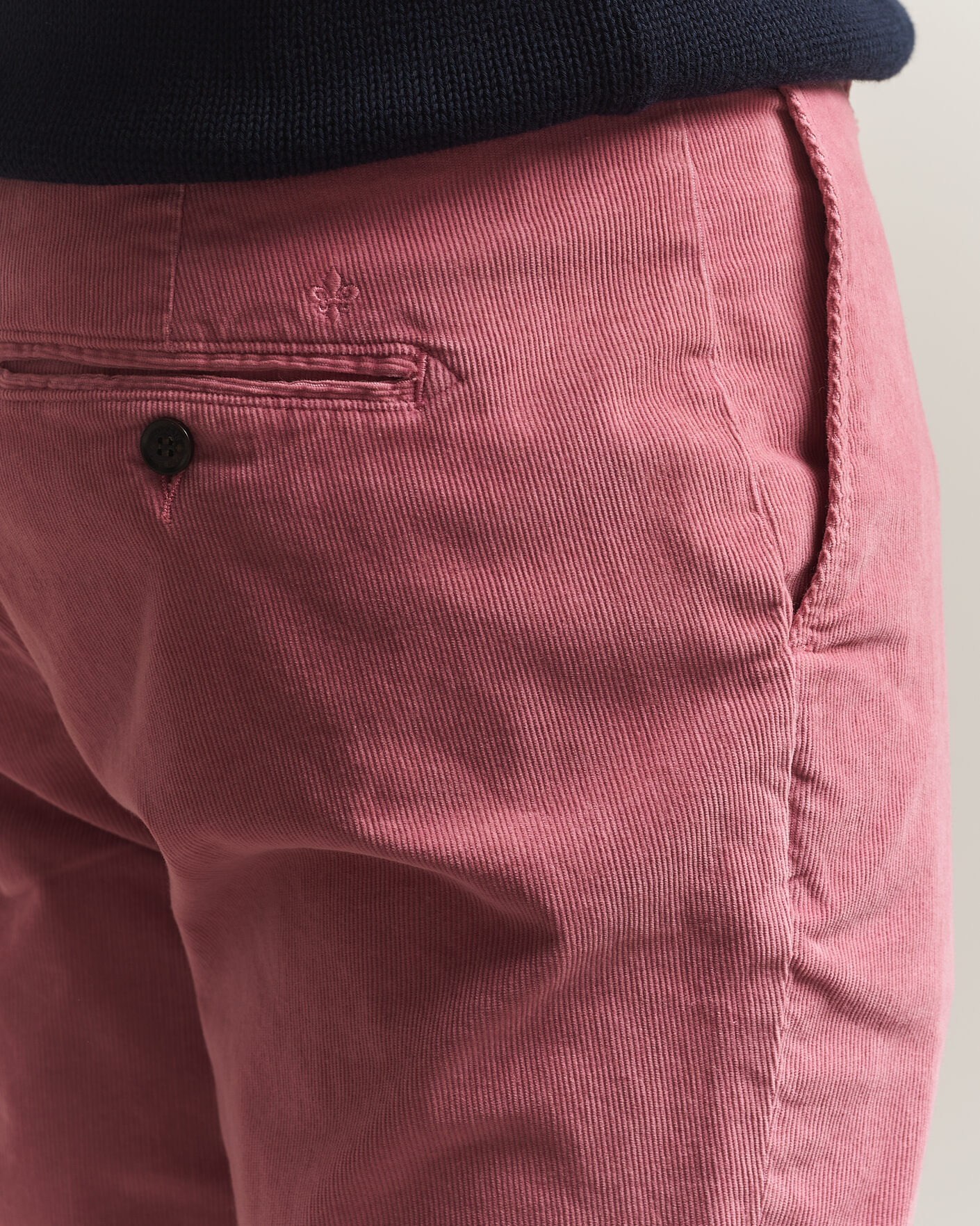 Men | Trousers | Morris | Jeffrey Cord Chino Cerise