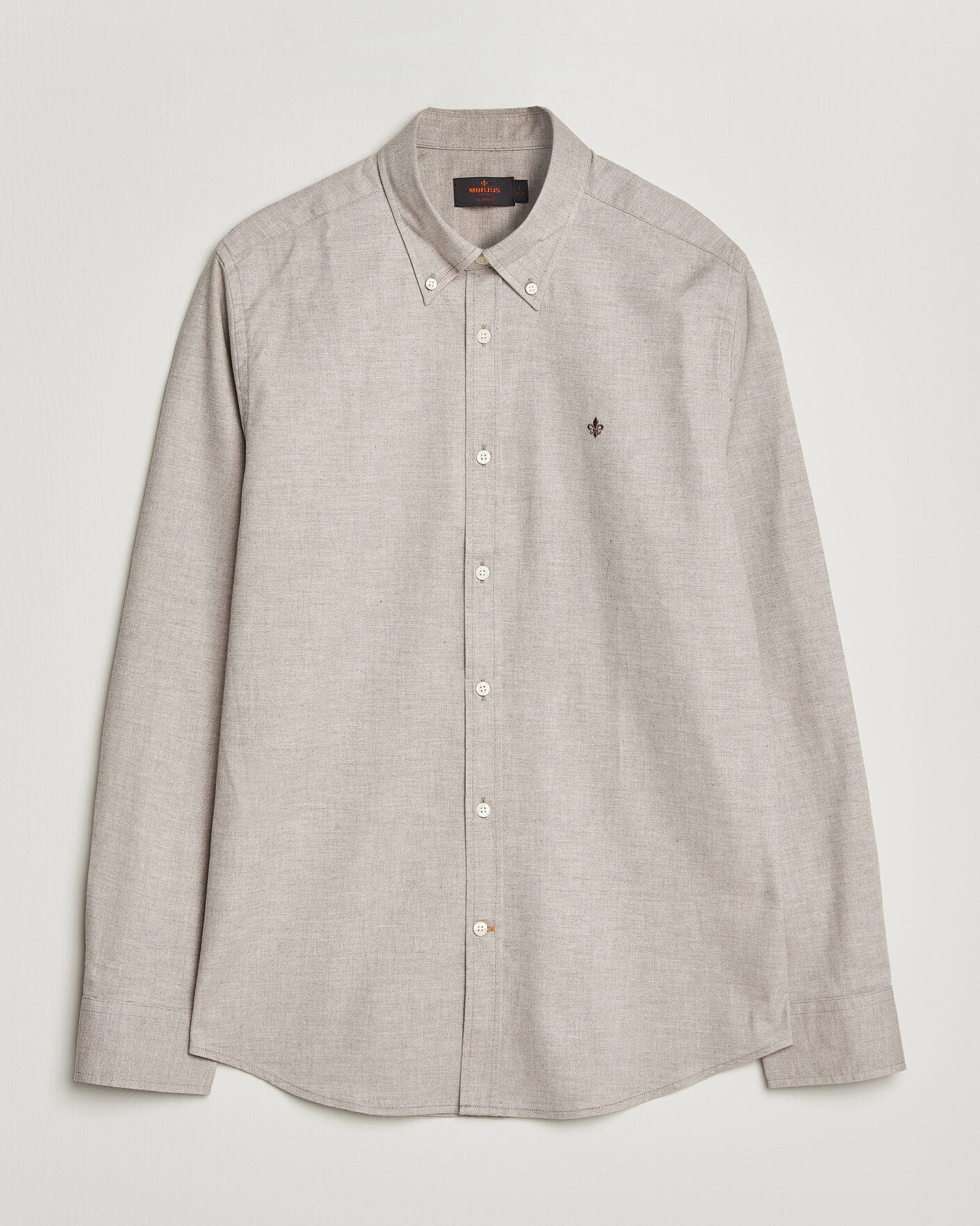 Men | Shirts | Morris | Watts Flannel Shirt Khaki
