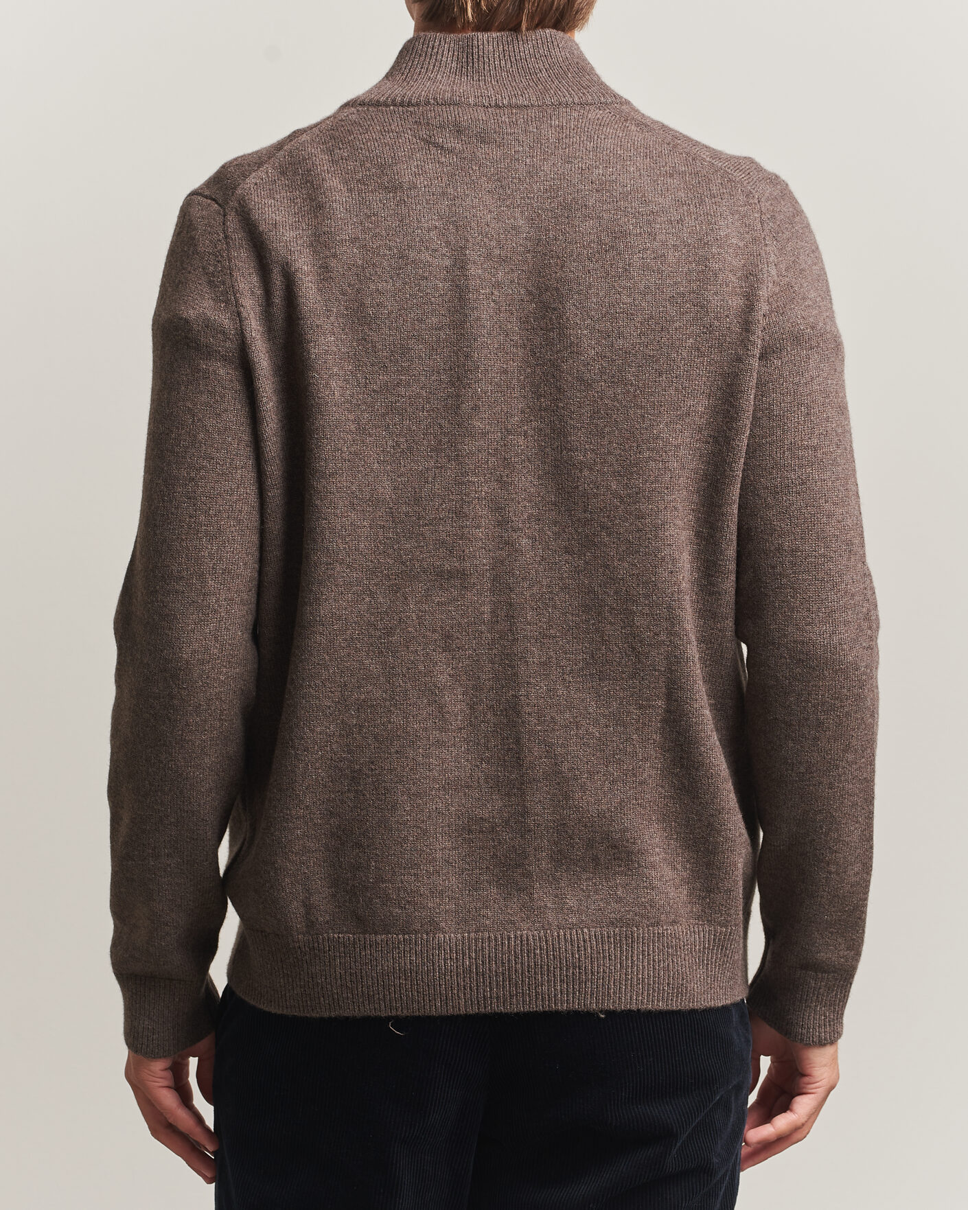 Men | Sweaters & Knitwear | Morris | Hertford Button Cardigan Brown